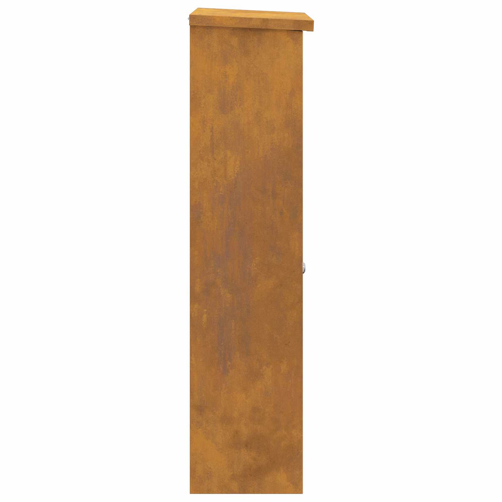 Parcel Drop Box Rusty 44,5 x 29 x 110,5 cm Weathering Steel