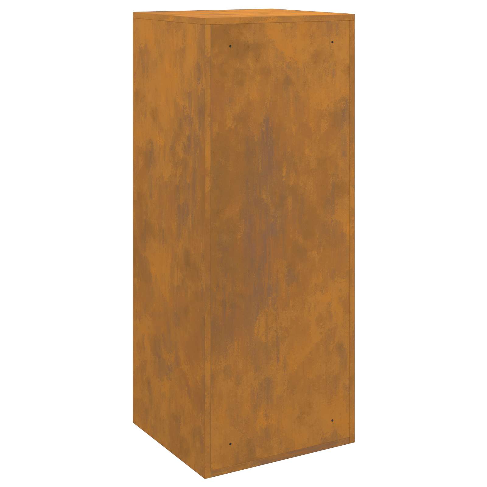 Parcel Drop Box Rusty 47.5 x 38 x 59 cm Weathering Steel