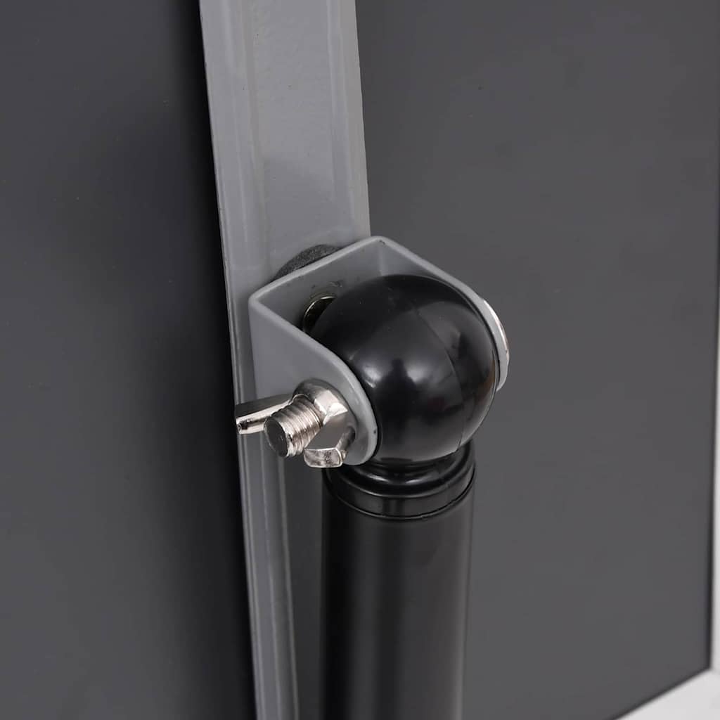 Poster Stands 2 pcs Black 45 x 32.7 x 108 cm Aluminium