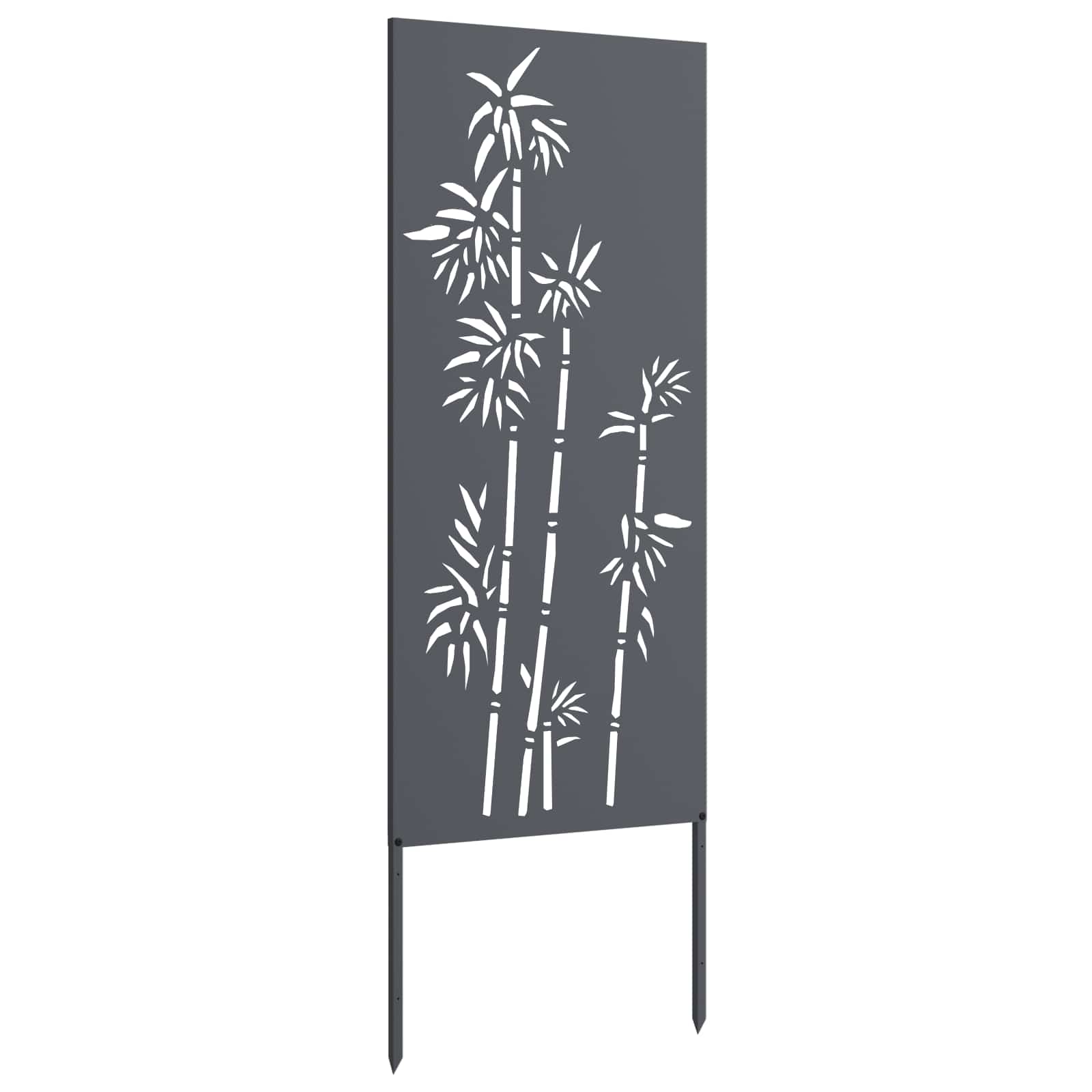 Garden Privacy Screen Anthracite 50 x 140 cm Cold-rolled steel