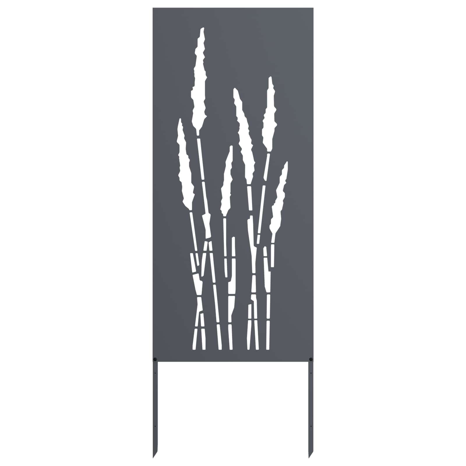 Garden Privacy Screen Anthracite 50 x 140 cm Cold-rolled steel