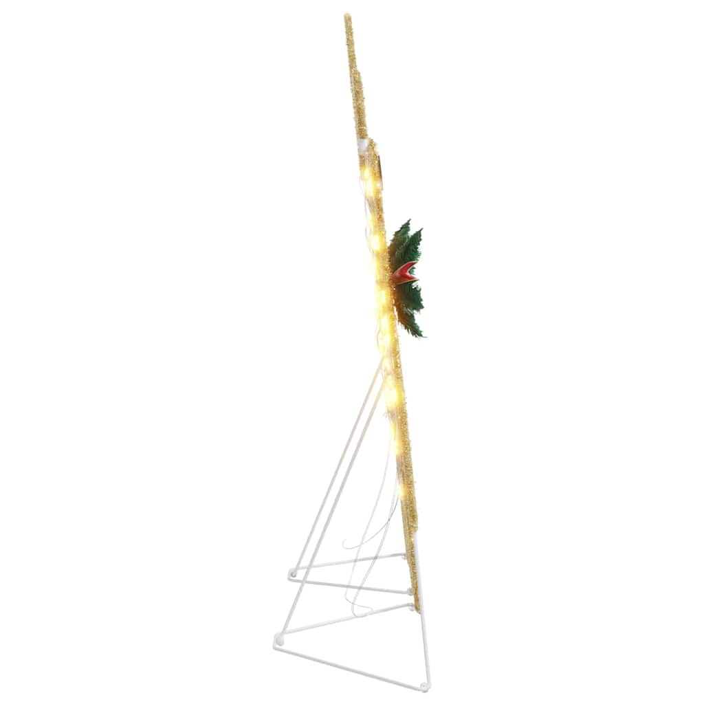 LED Reindeers 2 pcs Warm White Fabric
