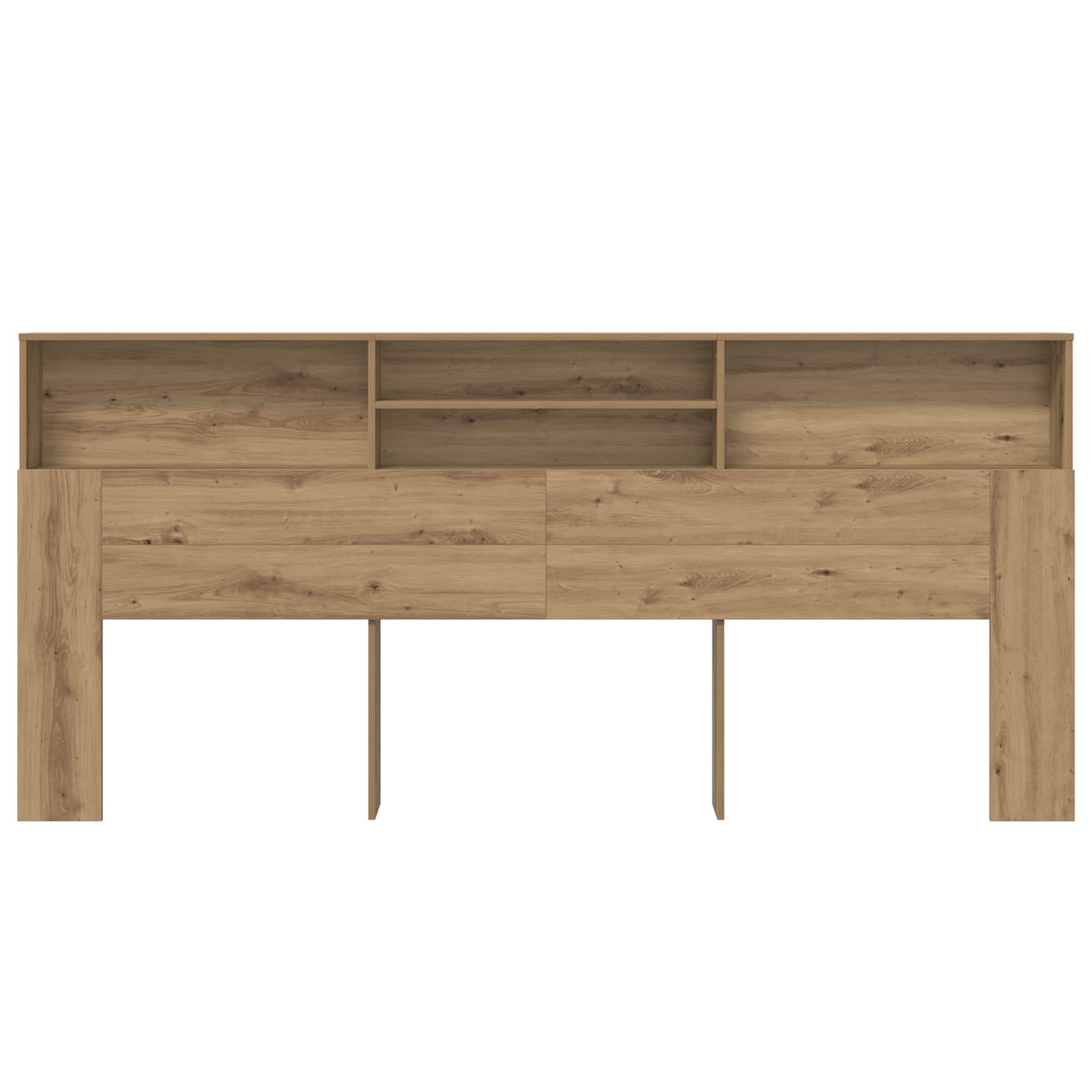 Headboard Cabinet Artisan Oak Engineered Wood