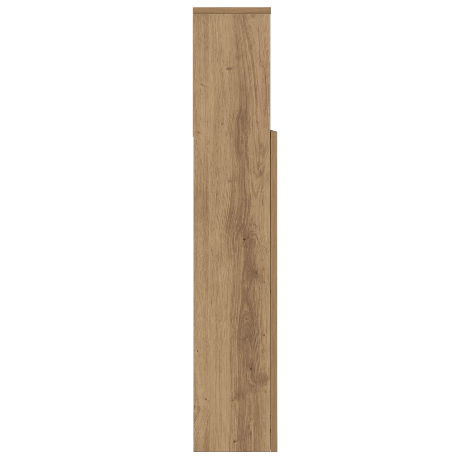 Headboard Cabinet Artisan Oak Engineered Wood