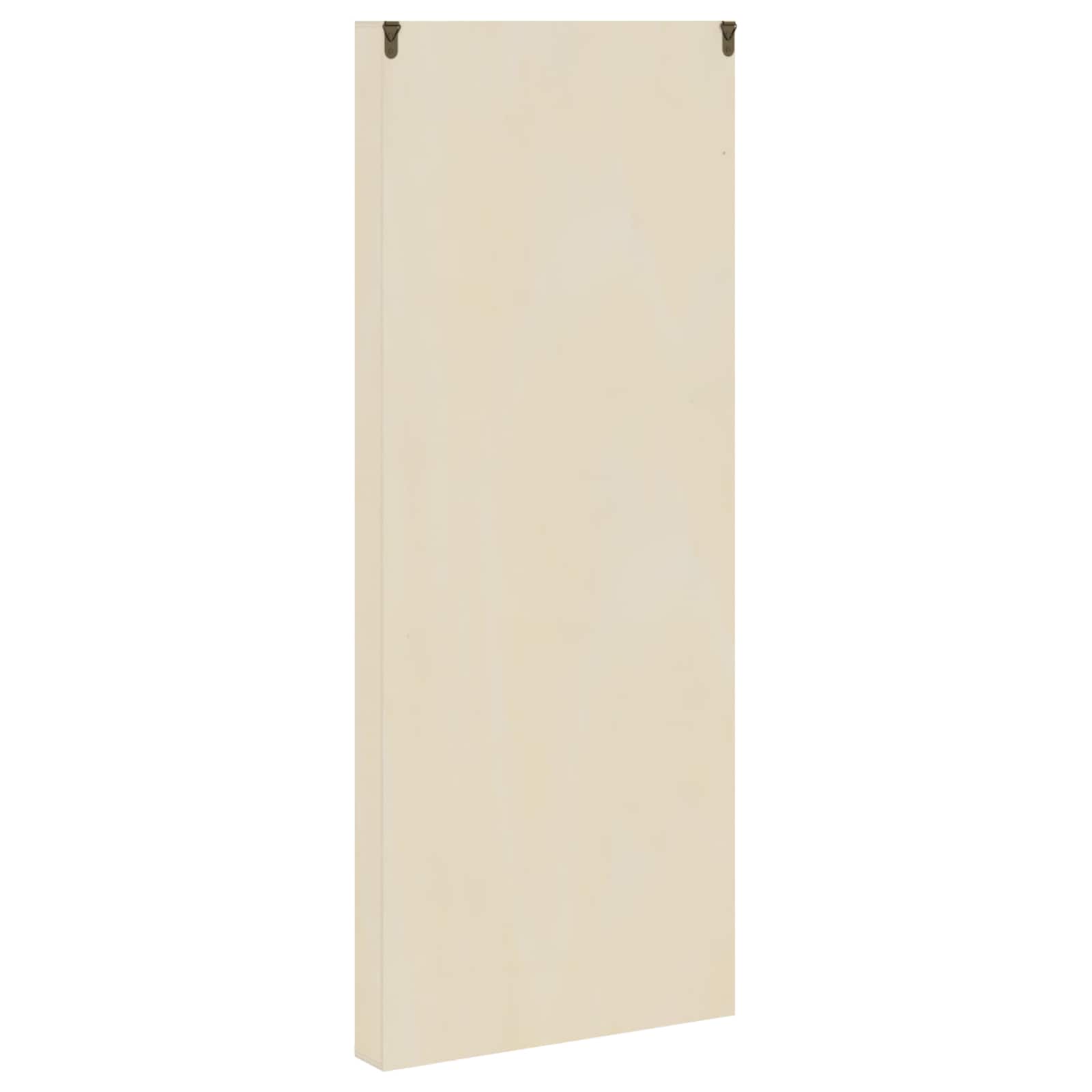 Wall Display Case Beige 30 x 4,5 x 75 cm Engineered Wood