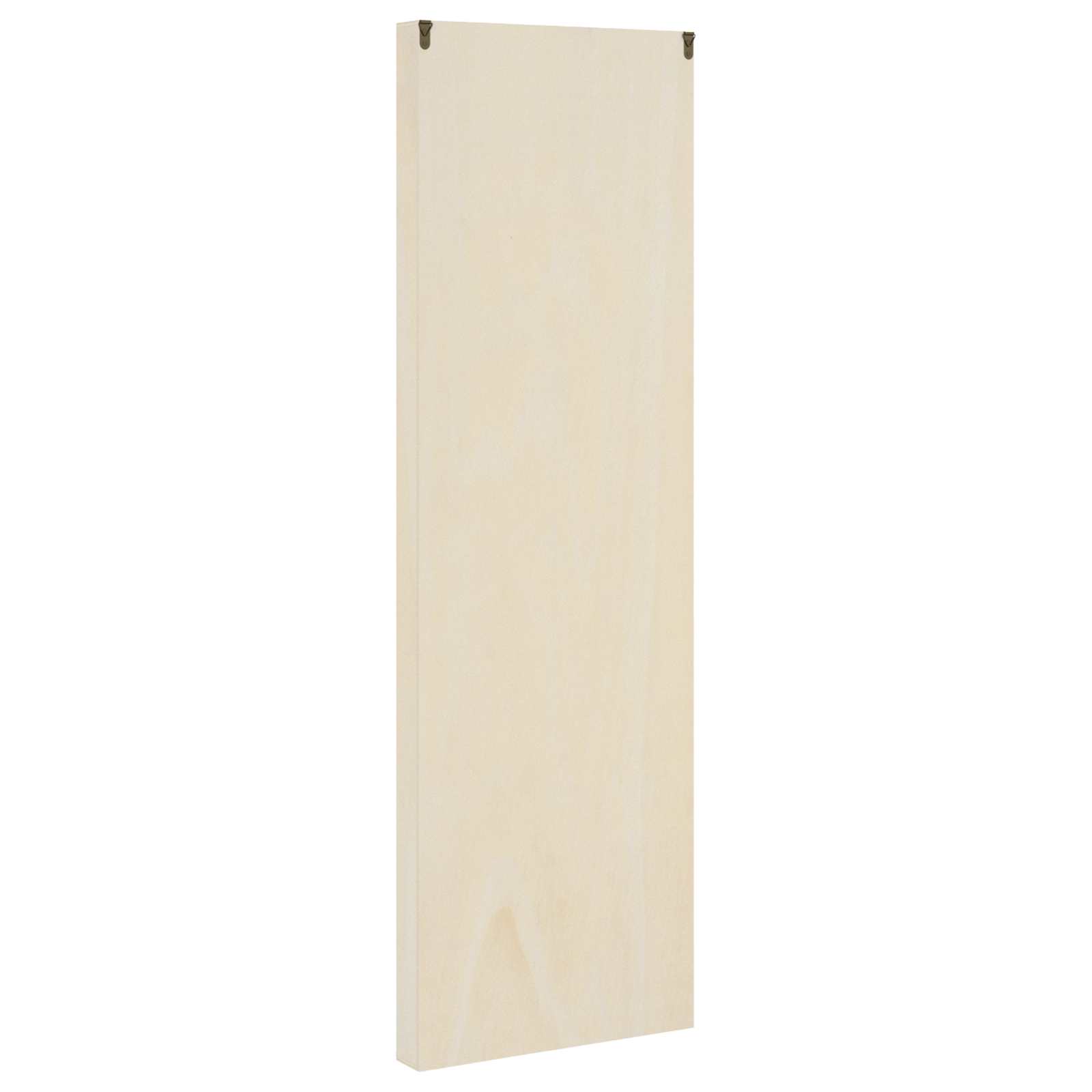 Wall Display Case Beige 30 x 4,5 x 96 cm Engineered Wood