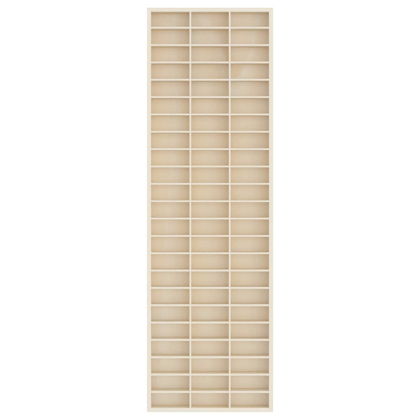 Wall Display Case Beige 30 x 4,5 x 96 cm Engineered Wood