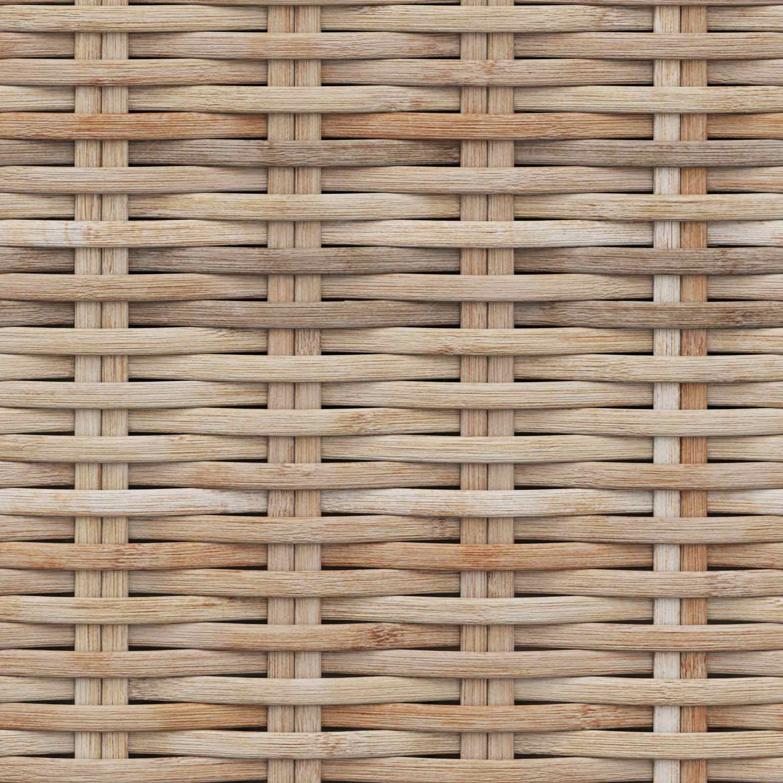 Storage Bench GENDT Natural 110 x 40 x 50 cm Rattan