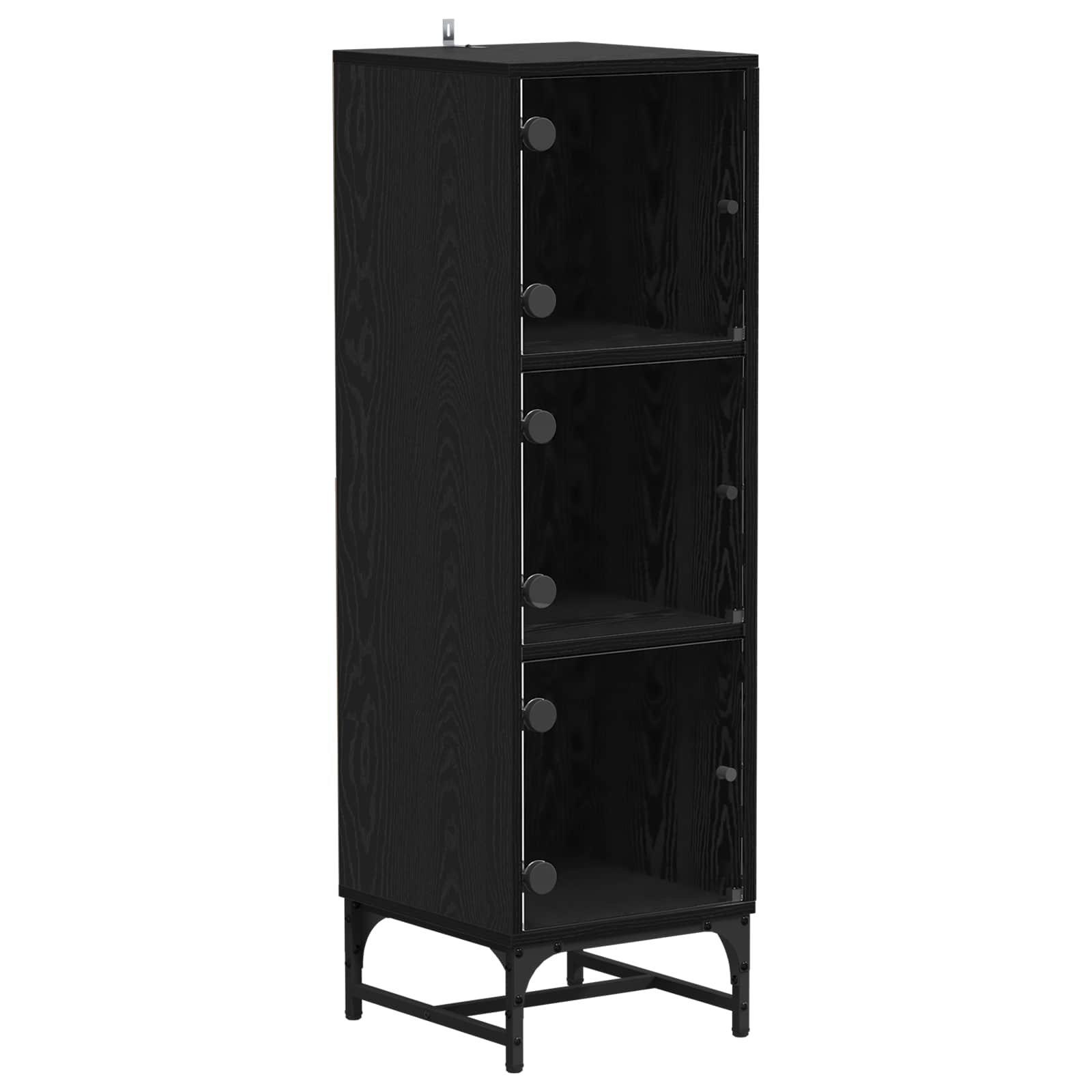 Sideboard Black Oak 35 x 37 x 117 cm