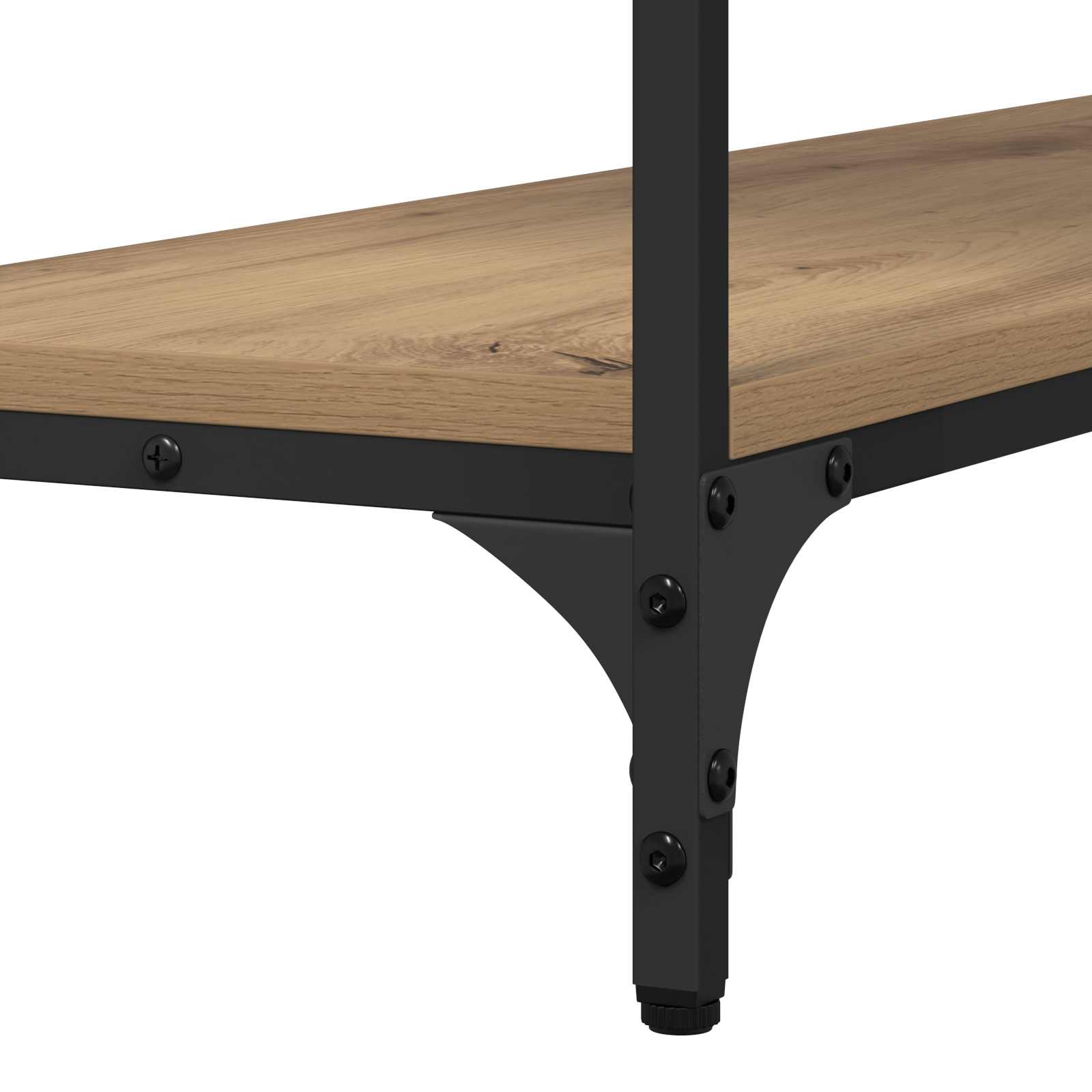Console Table Artisan Oak 100 x 30 x 75 cm Engineered wood