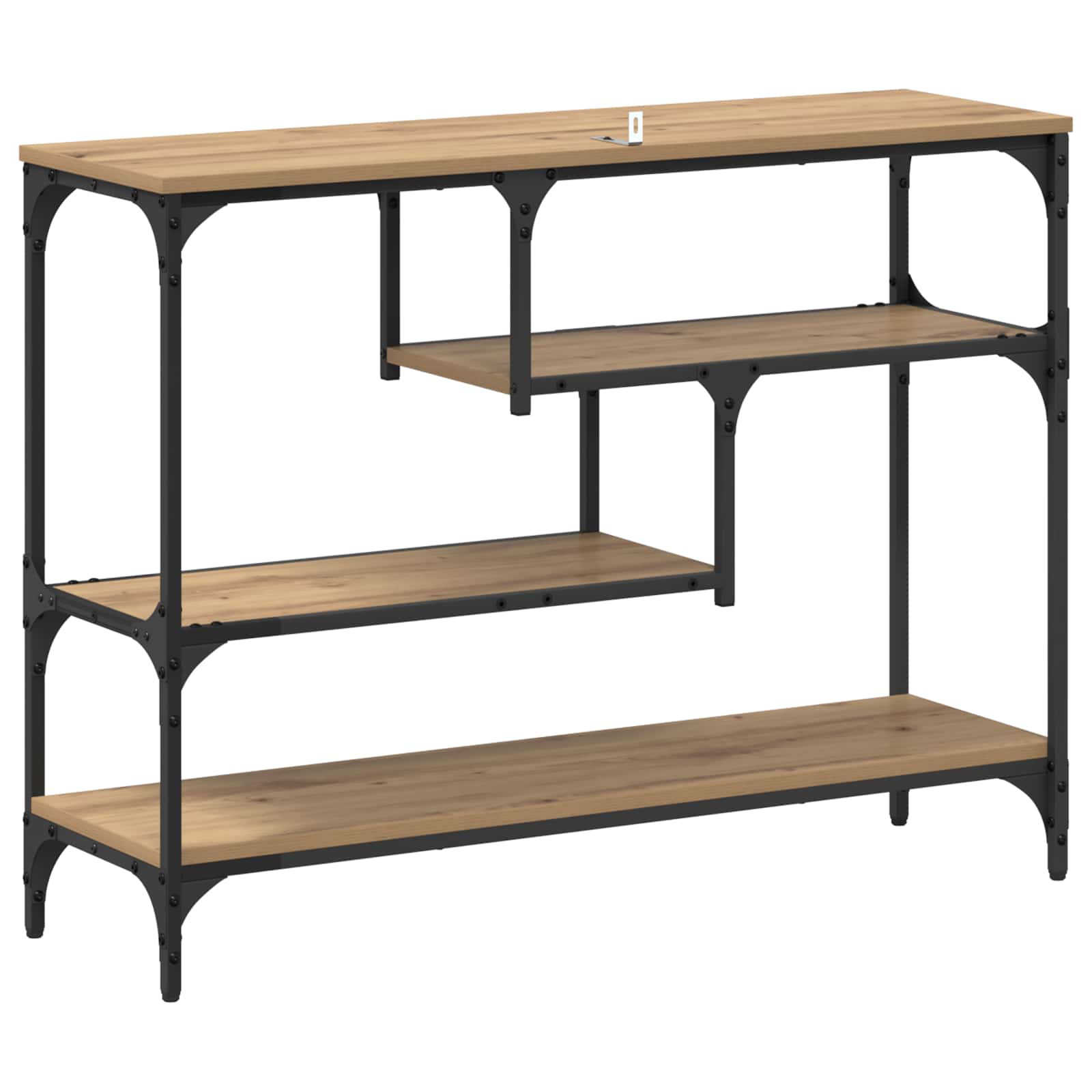 Console Table Artisan Oak 100 x 30 x 75 cm Engineered wood