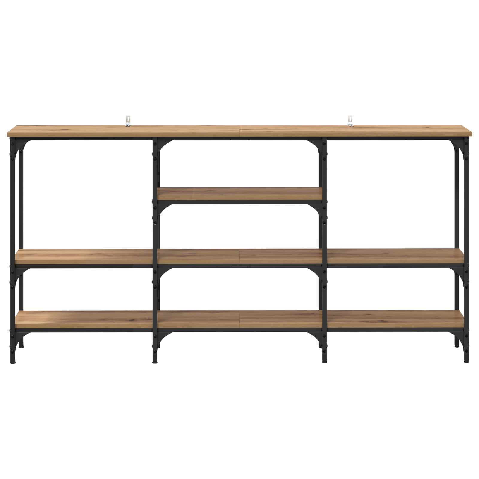 Console Table Artisan oak 160 x 29 x 80 cm Engineered wood