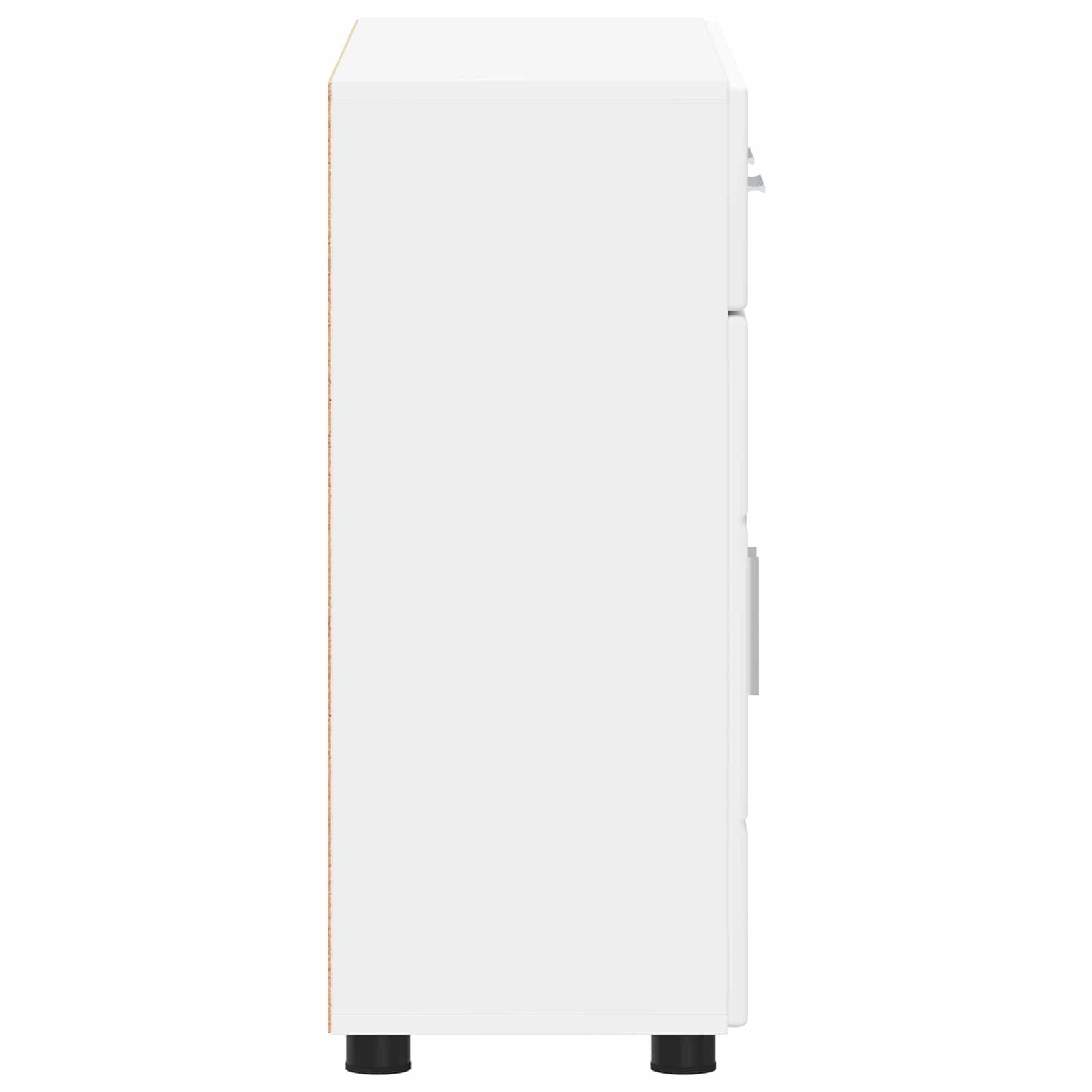 Sideboard FLORIN 88,5 x 30,5 x 73 cm White Engineered Wood