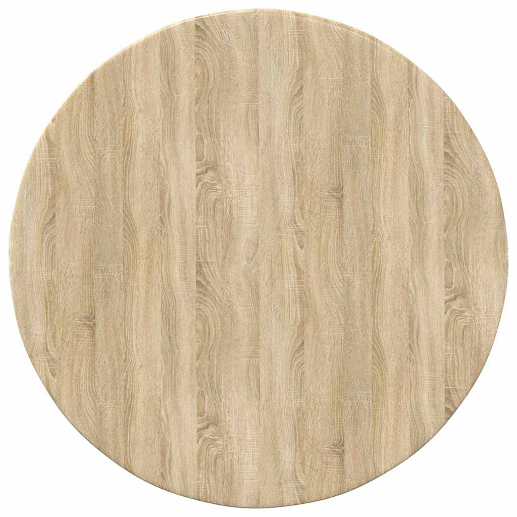 Table Top Ø 50 x 1,5 cm Round Engineered Wood Sonoma Oak