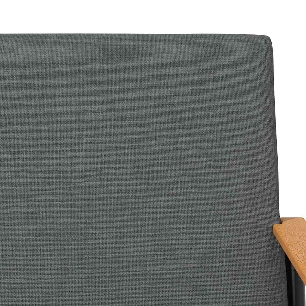 Armchair Dark Grey Fabric