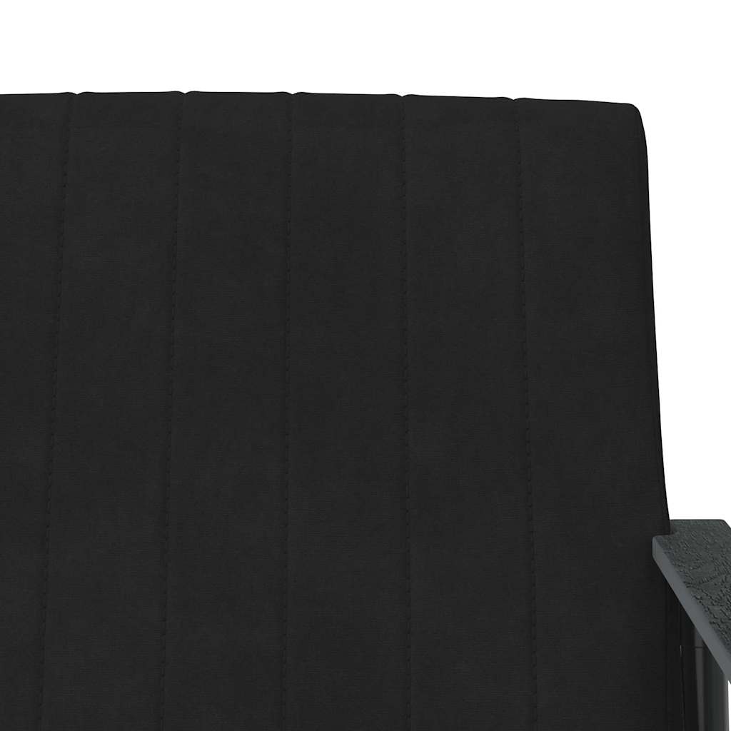 Armchair Black 59 x 75 x 78 cm Velvet