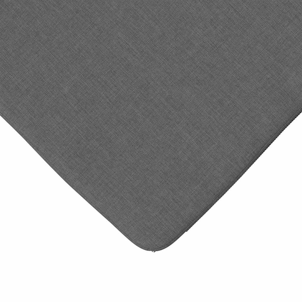 Seat Cushions 4 pcs Dark Grey 40 x 40 x 3 cm Fabric