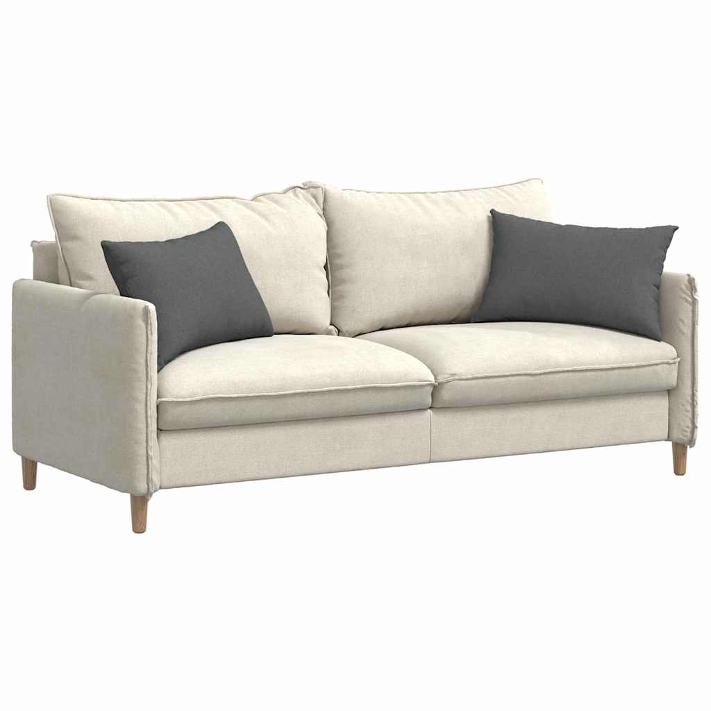 Sofa Pillows 2 pcs Dark Grey 60 x 40 cm Fabric
