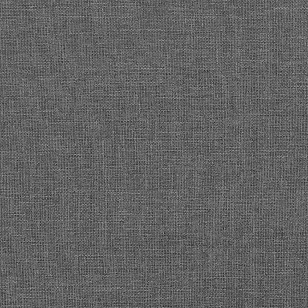 Seat Cushions 2 pcs Dark Grey Ø40 x 13 cm Fabric