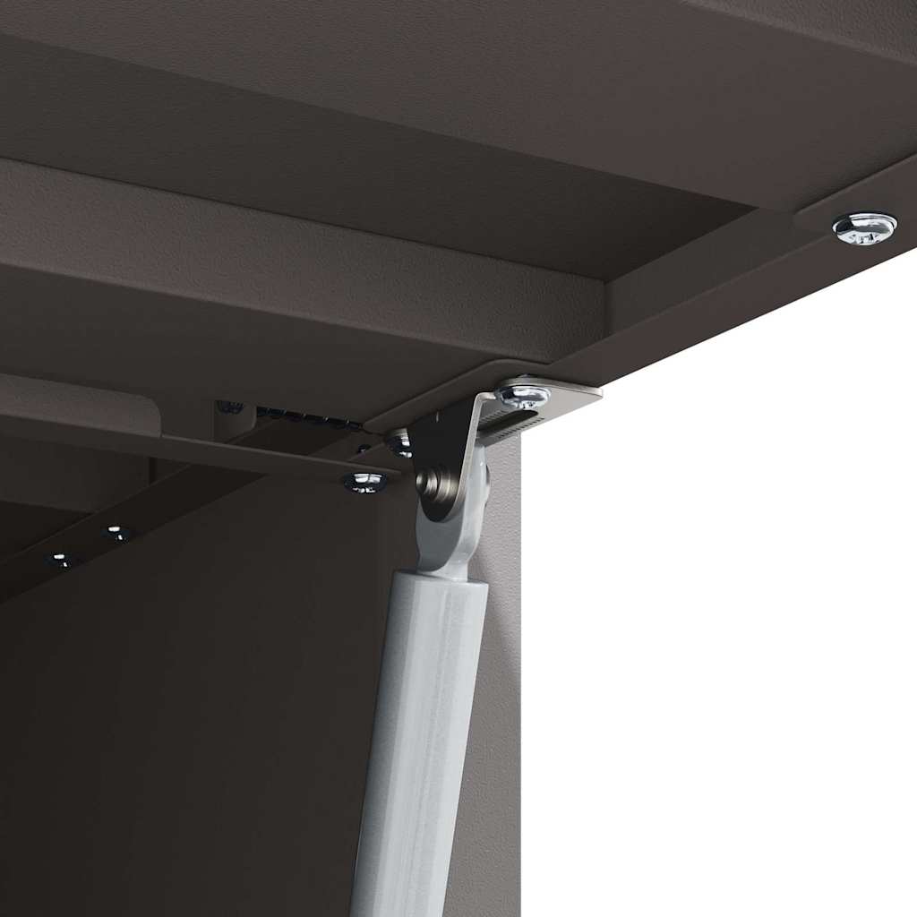 Wall Cabinet for Garage Black 80 x 33 x 35 cm