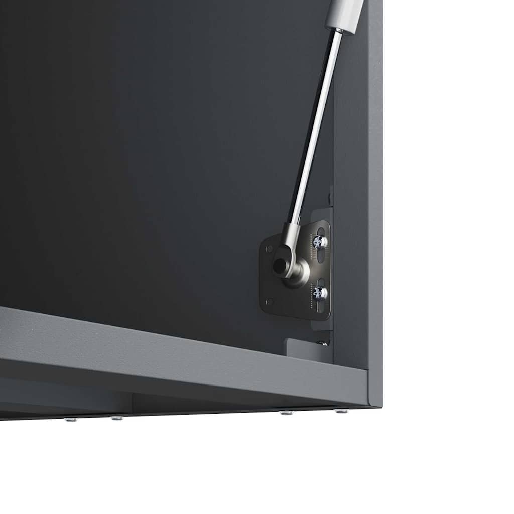Wall Cabinet for Garage Anthracite 80 x 33 x 35 cm