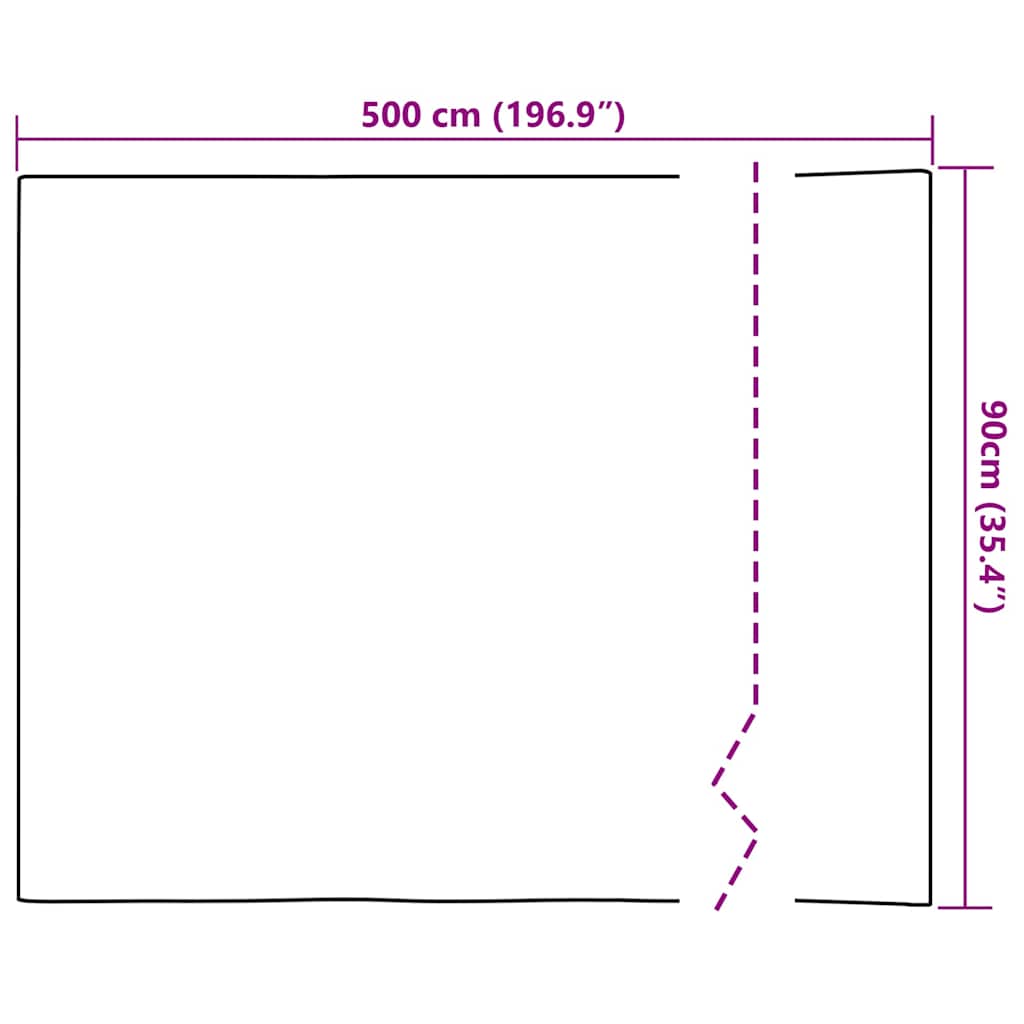 Self-adhesive Window Film Frosted Grey 90 x 500 cm PVC
