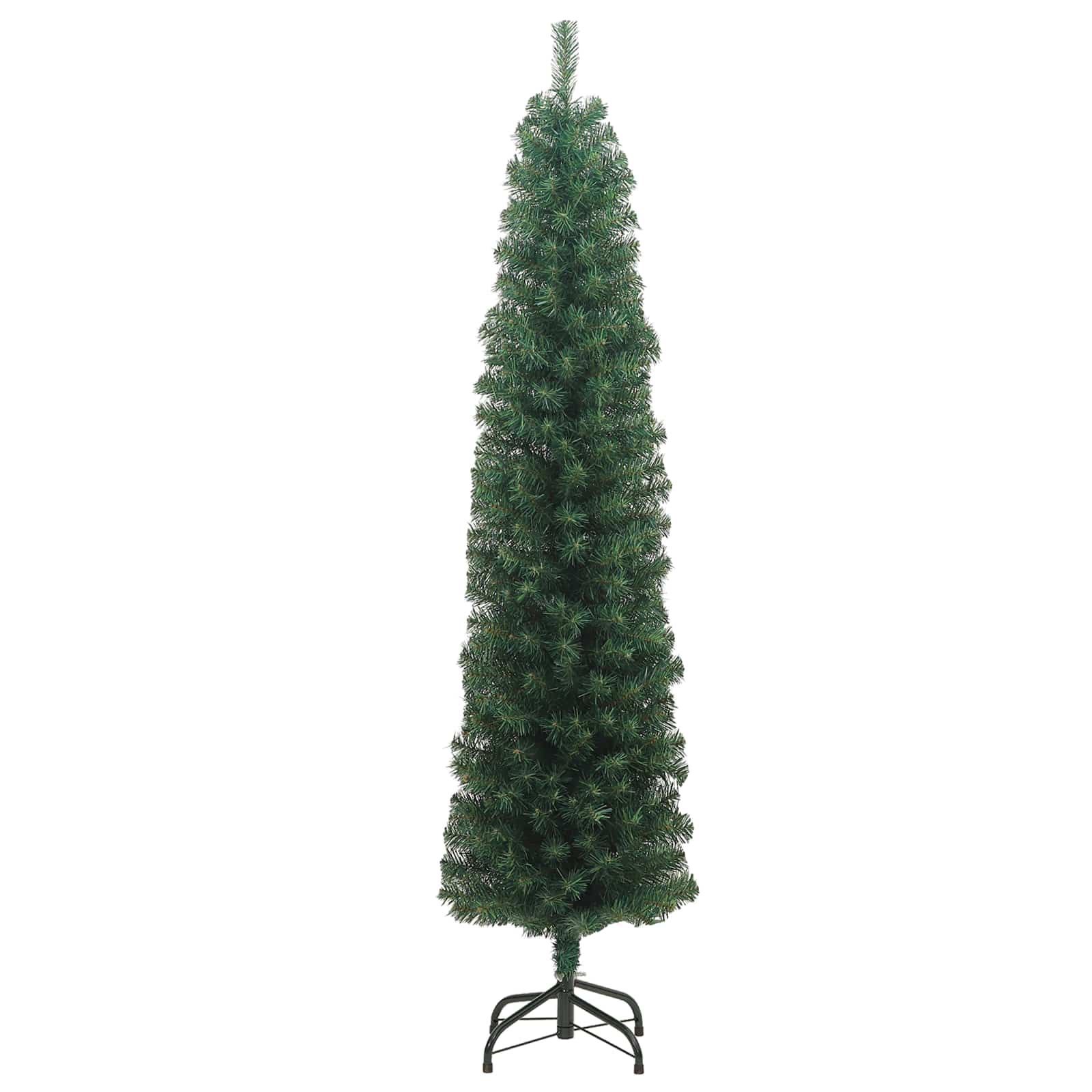 Artificial Christmas Tree with 300 LEDs with Stand Green 210 cm