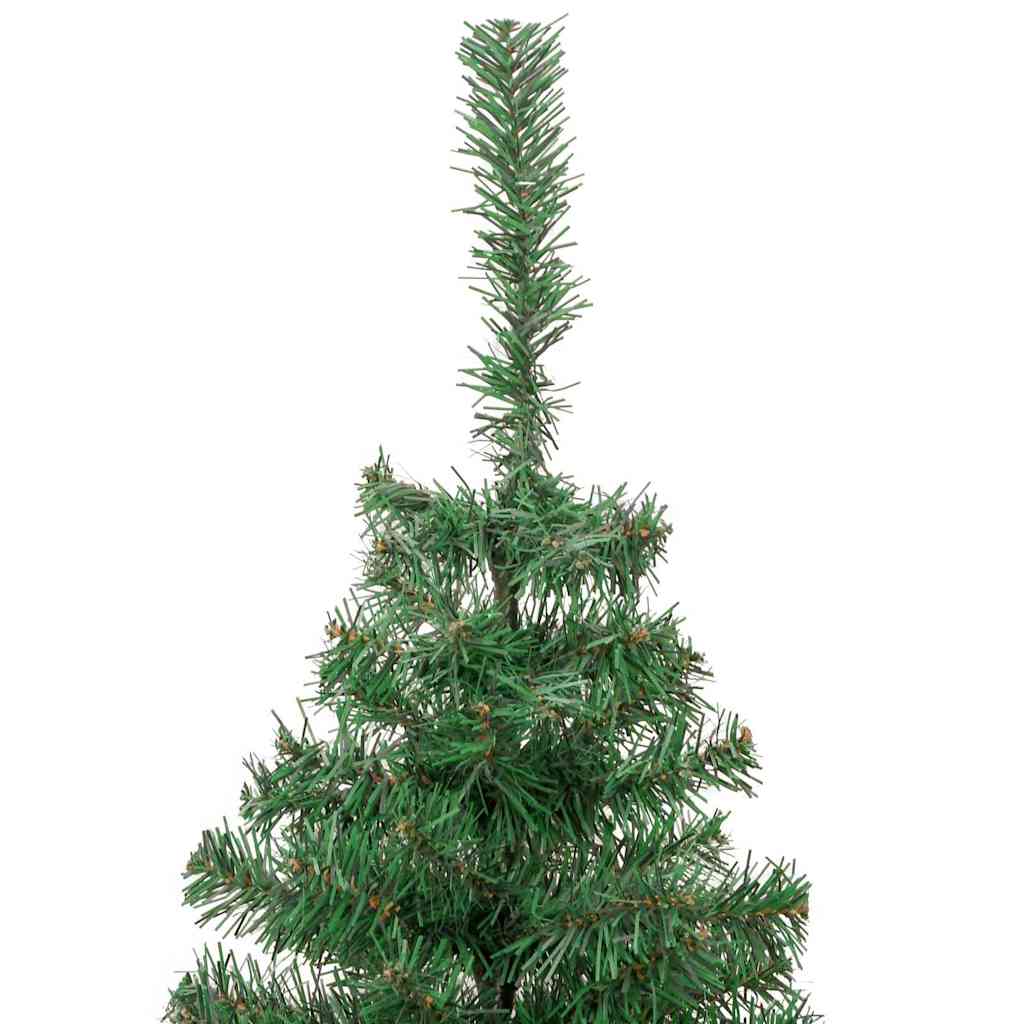 Christmas Tree with 300 LEDs with Stand Green 180 cm PVC