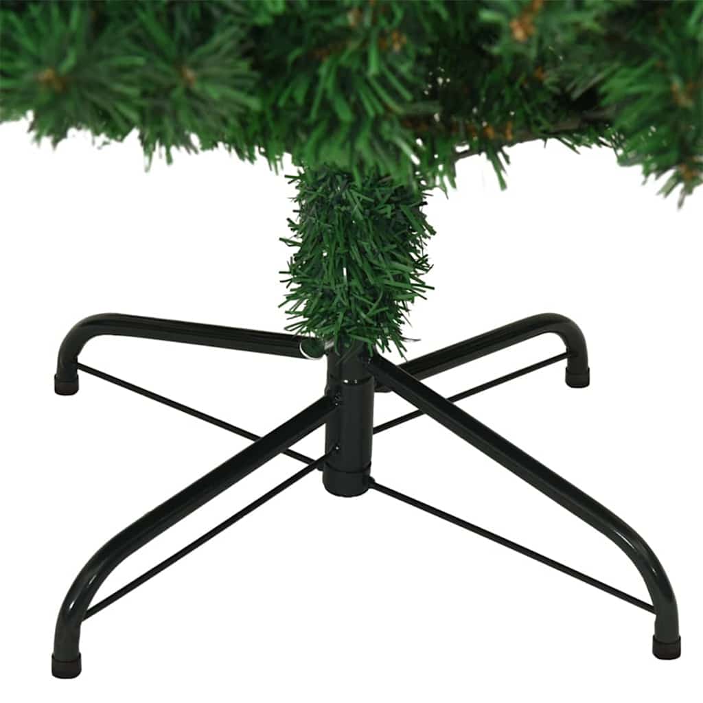 Artificial Christmas Tree Green 180 cm PVC, Steel and Plastic