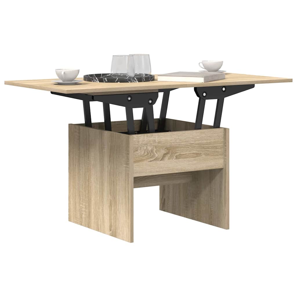 Coffee Table Sonoma Oak 55 x 54,5 x 45 cm Engineered wood