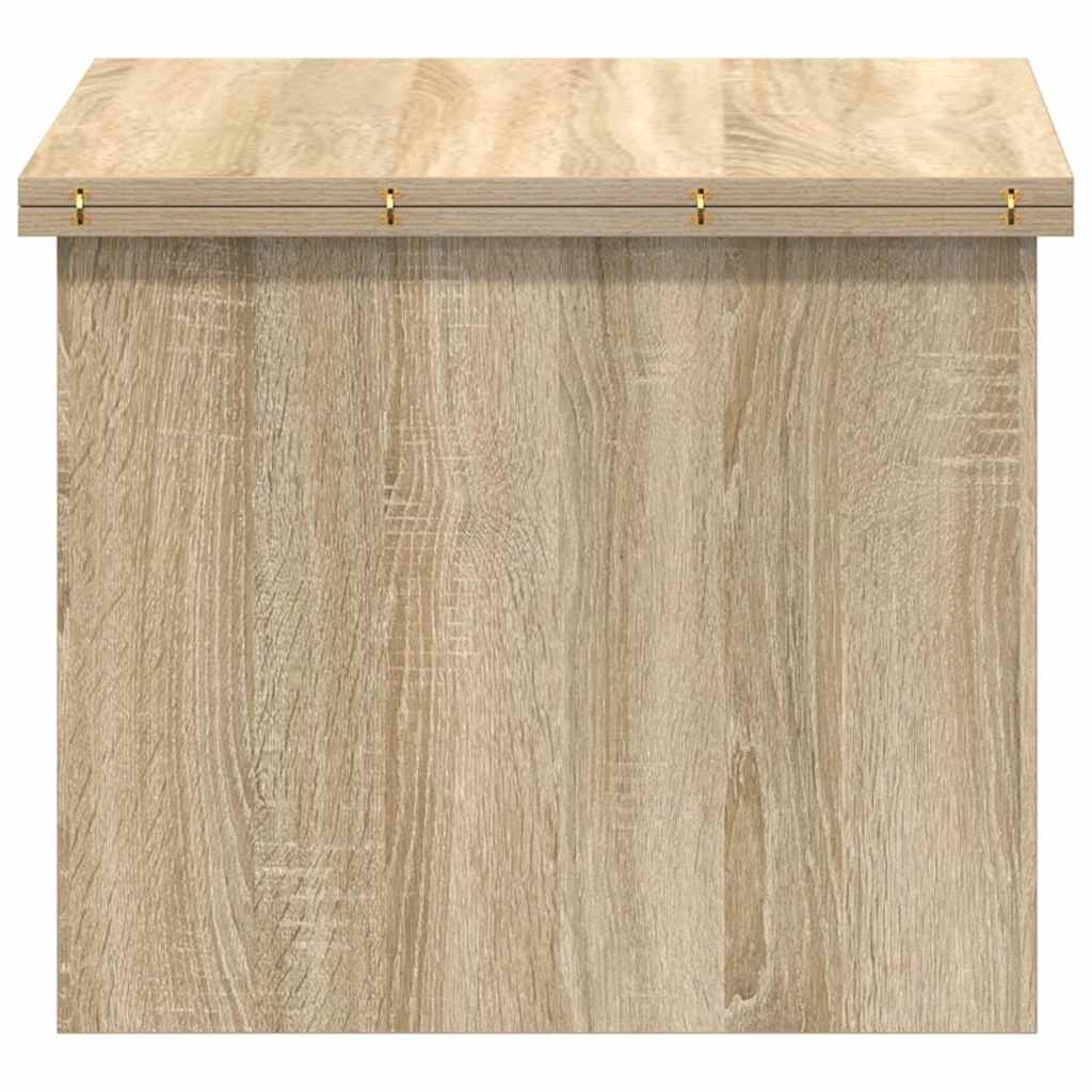 Coffee Table Sonoma Oak 55 x 54,5 x 45 cm Engineered wood