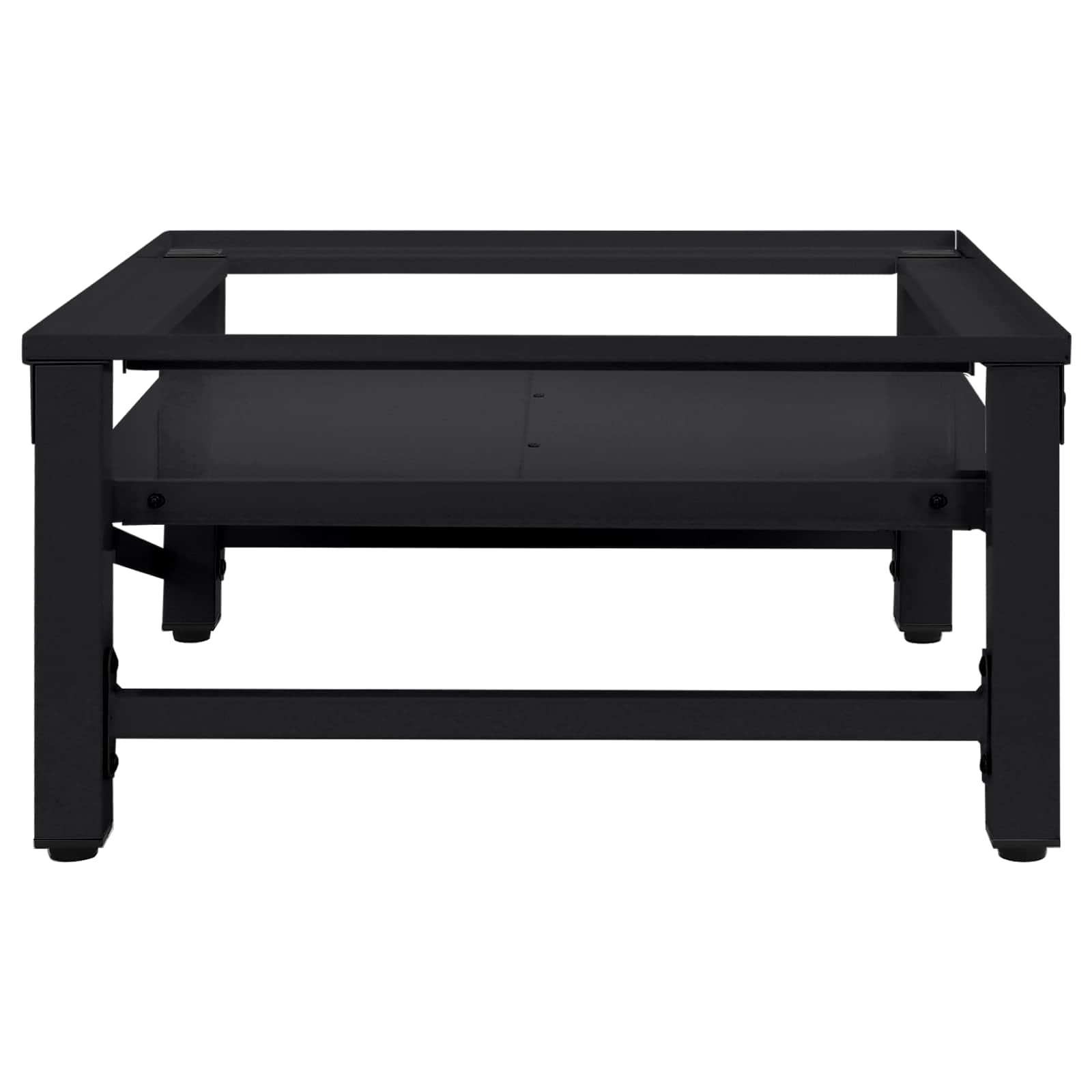 Washing Machine Pedestal Black 62 x 60.5 x 32.5 cm Steel