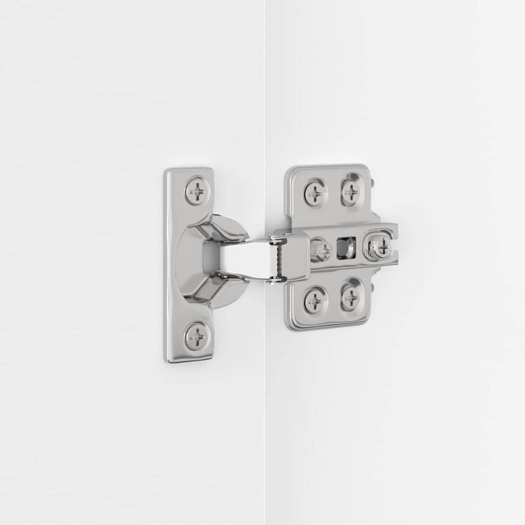 Bathroom Cabinet White 30.5 x 30 x 101 cm Engineered Wood