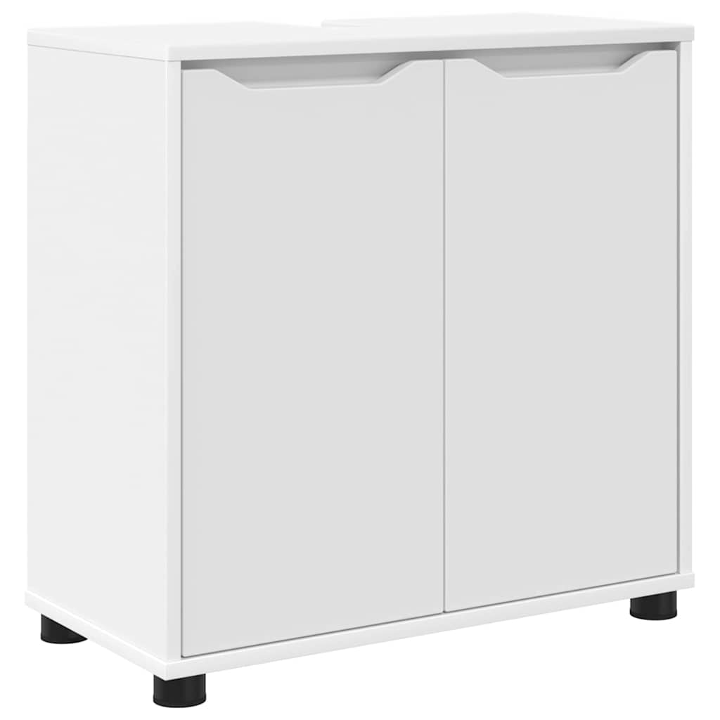 Bathroom Basin Cabinet White 60 x 30 x 60 cm Engineered Wood