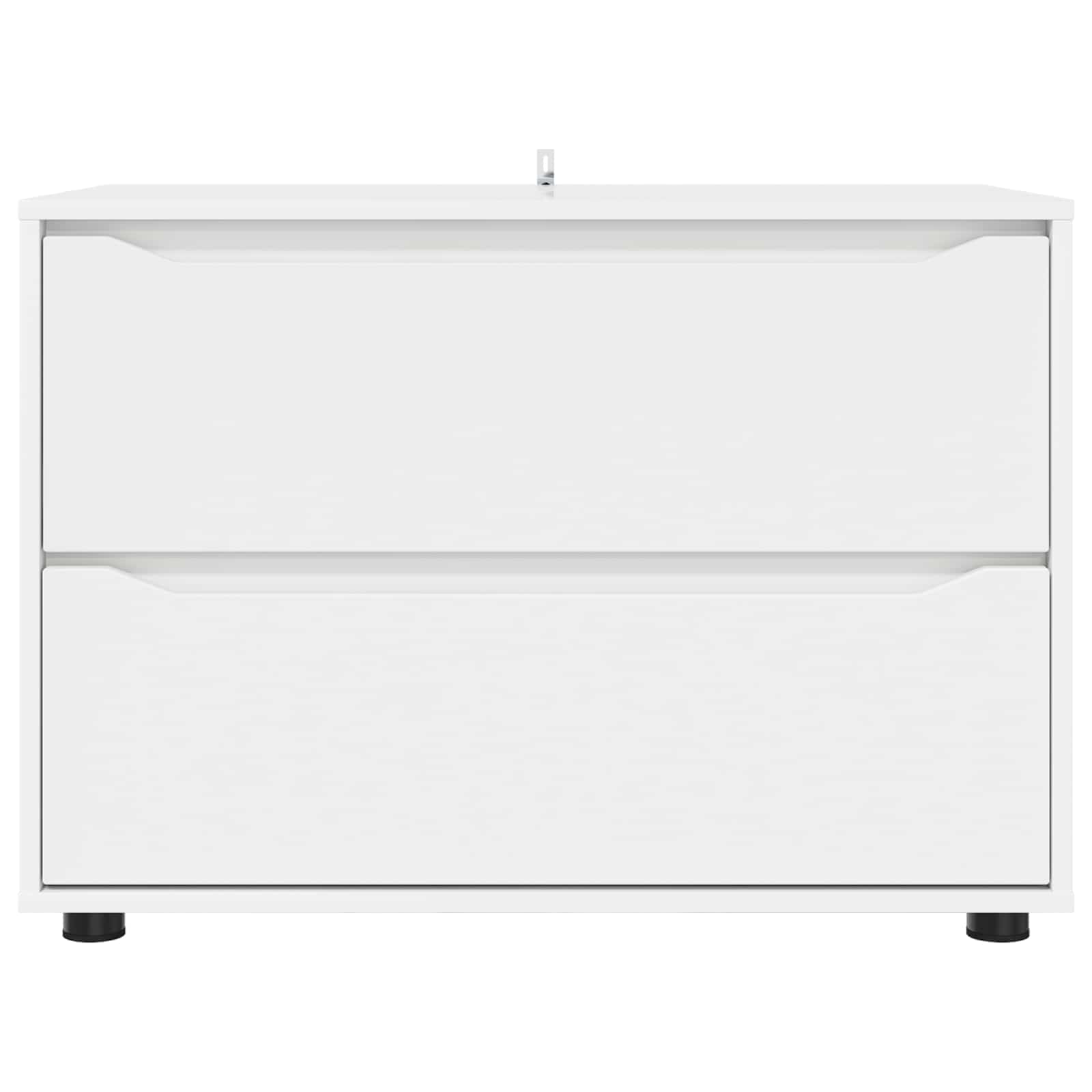 Storage Cabinet 80 x 48 x 57 cm Engineered Wood White