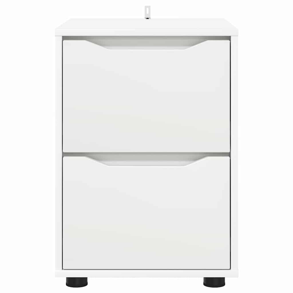 Storage Cabinet White 40 x 48 x 57 cm Engineered Wood