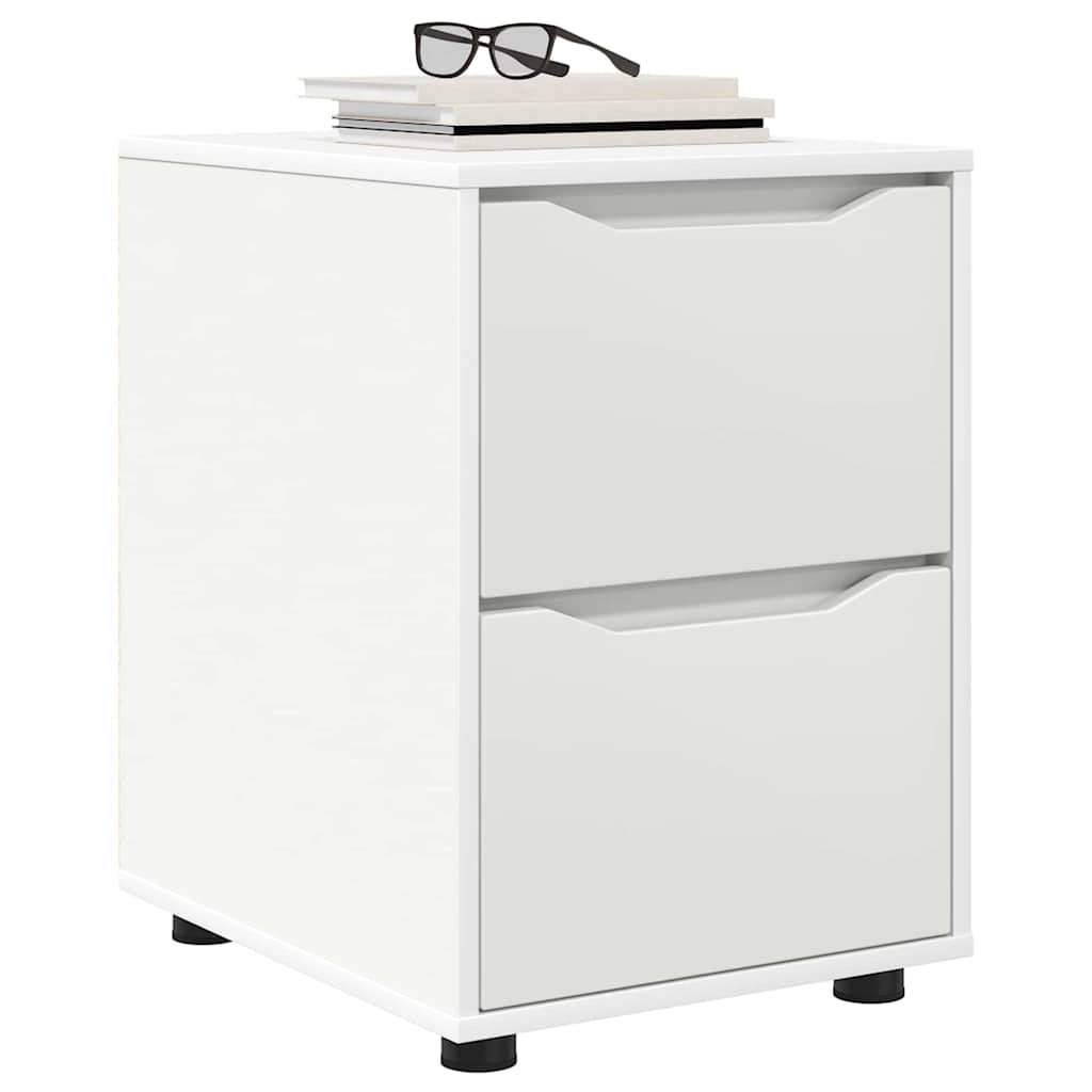 Storage Cabinet White 40 x 48 x 57 cm Engineered Wood