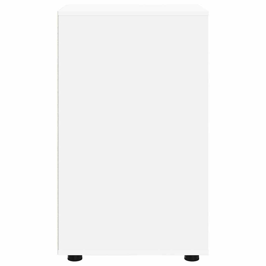 Storage Cabinet White 40 x 48 x 81 cm Engineered Wood