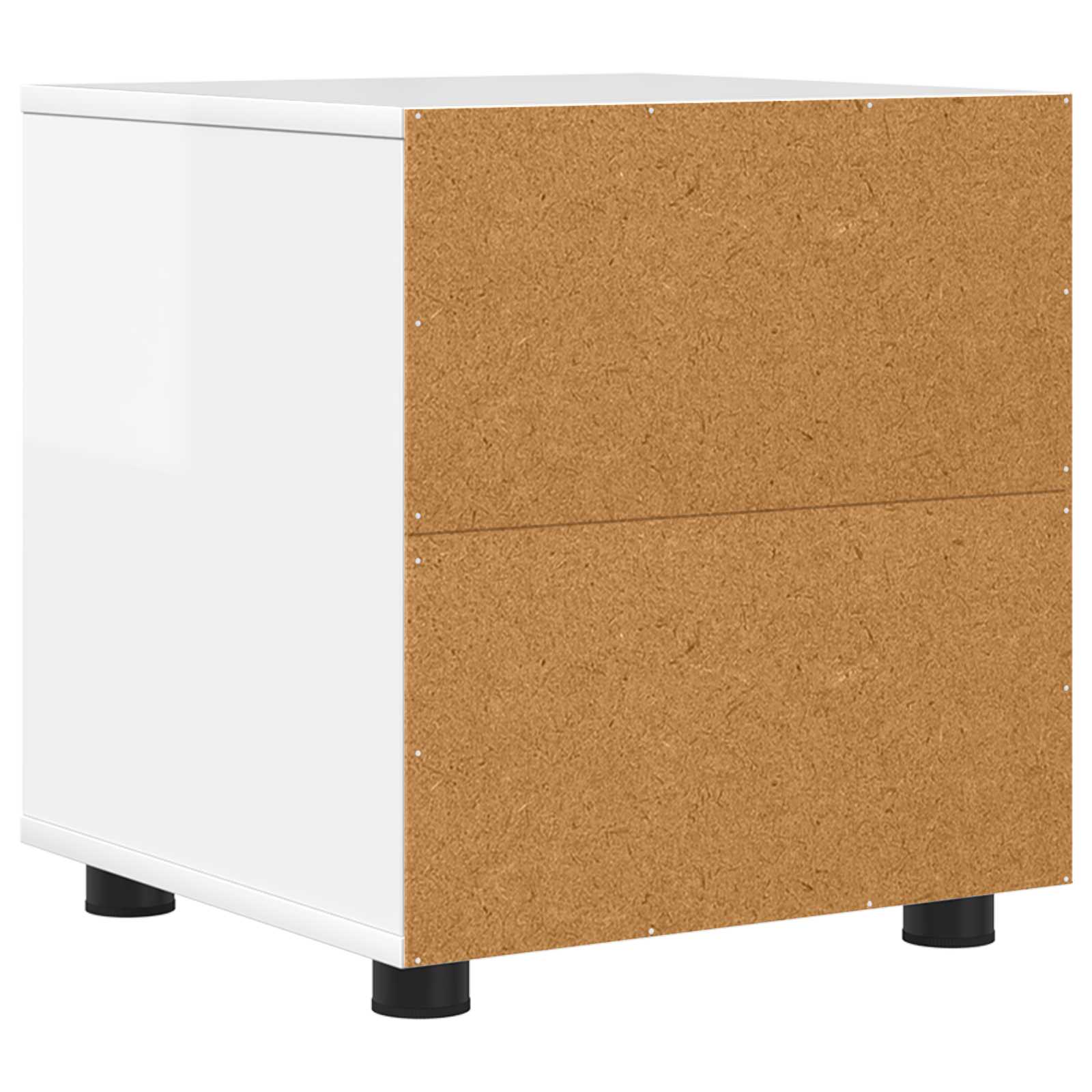 Bathroom Cabinet High Gloss White 40.5 x 40 x 44 cm