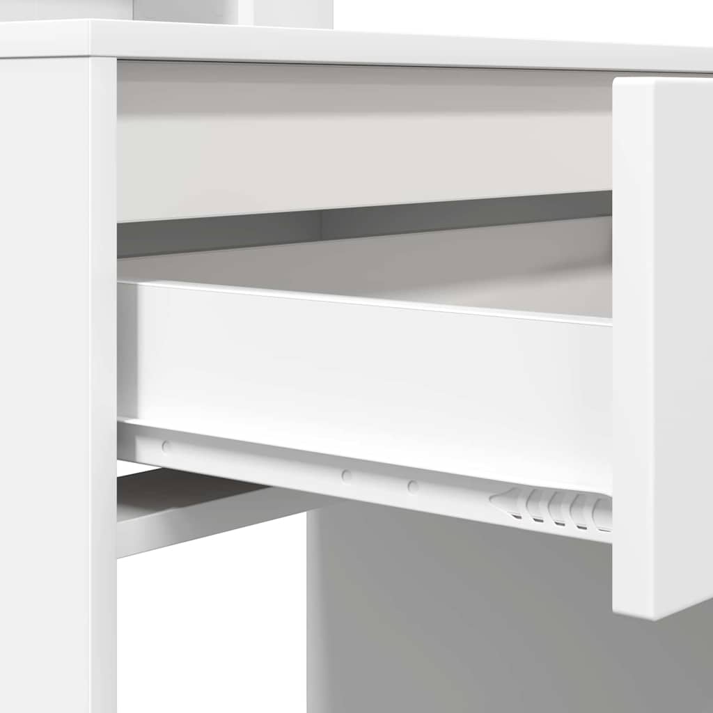 Bedroom Dressing Tables with Drawer White 80 x 39.6 x 135 cm