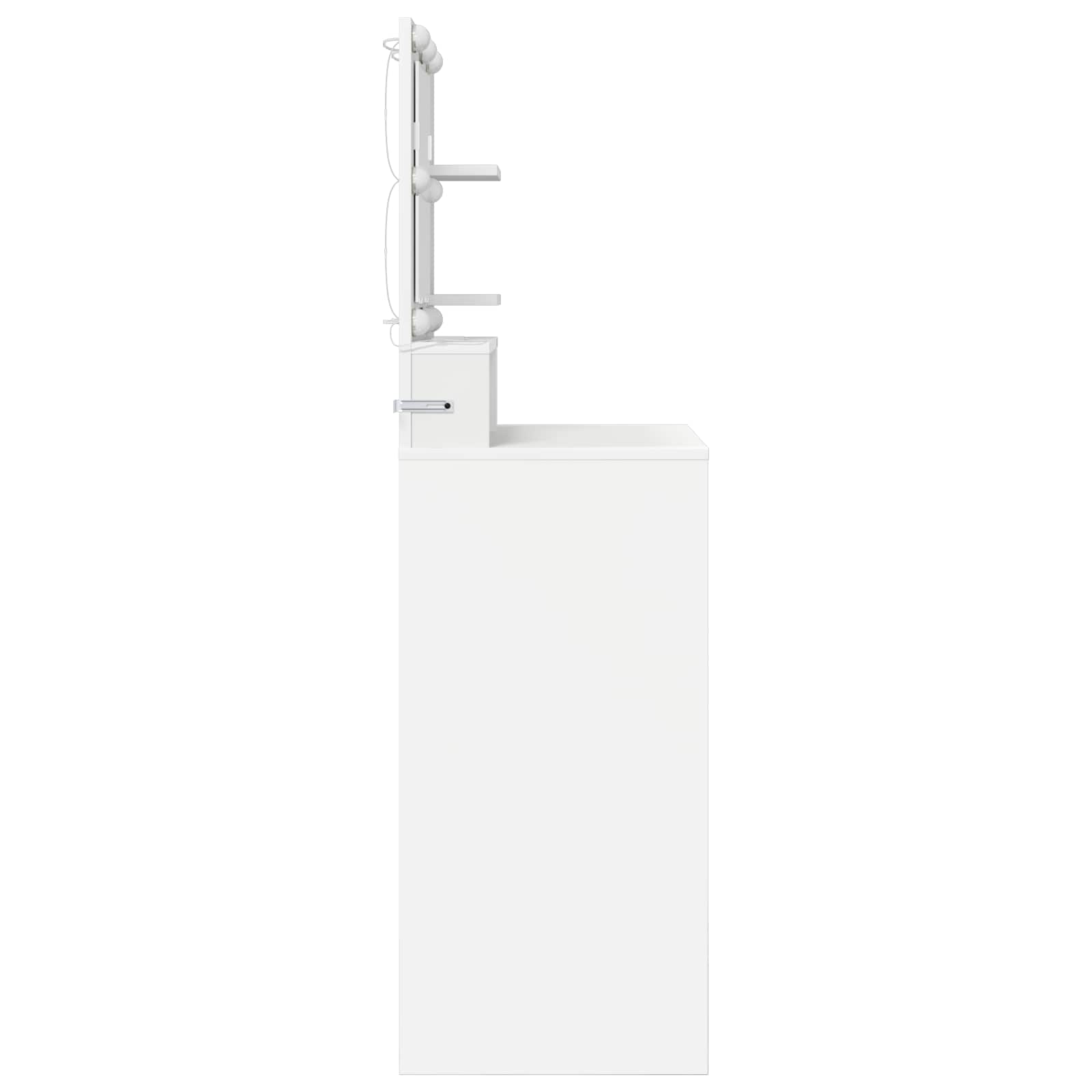 Bedroom Dressing Tables White 80 x 39.6 x 135 cm