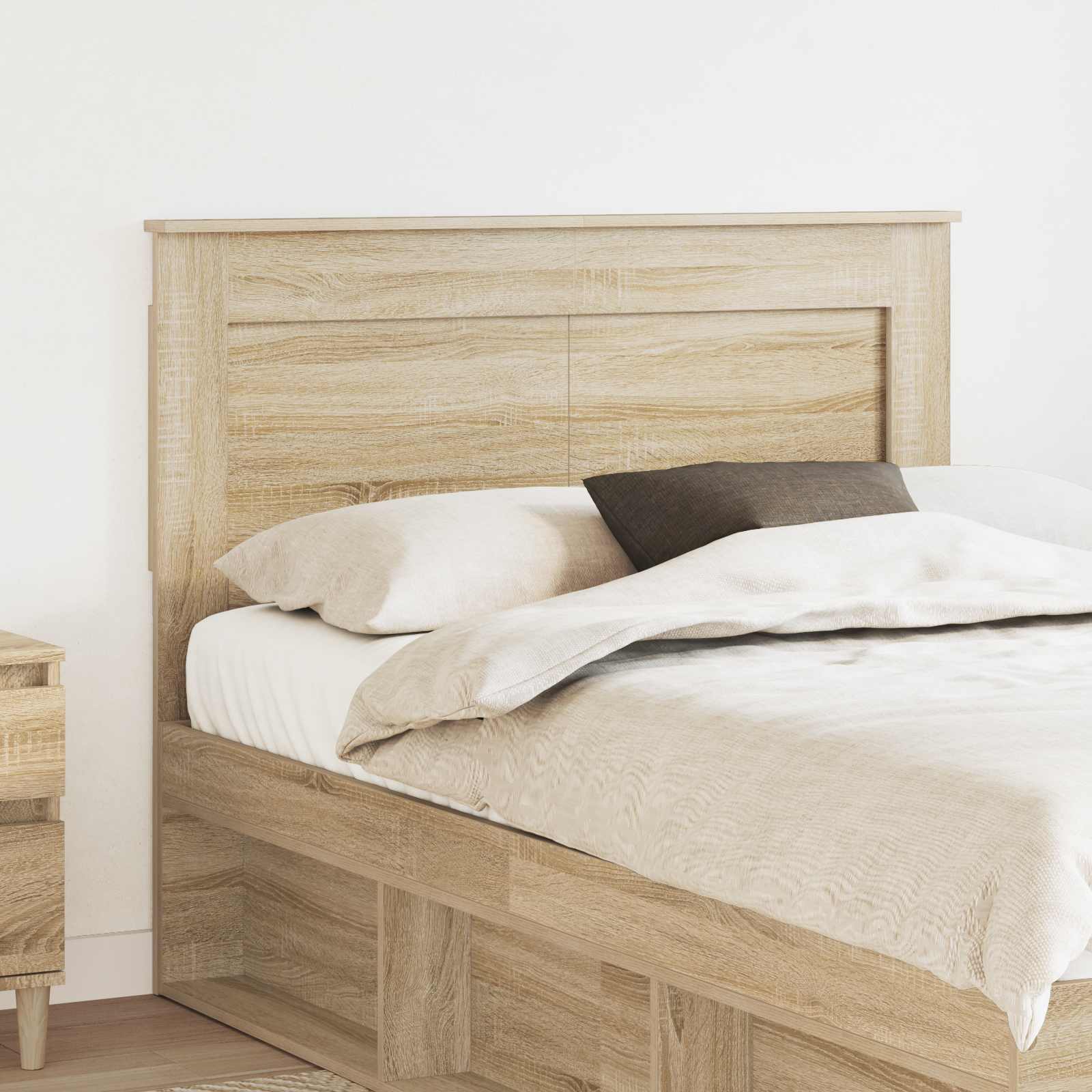 Headboard Sonoma Oak Engineered Wood