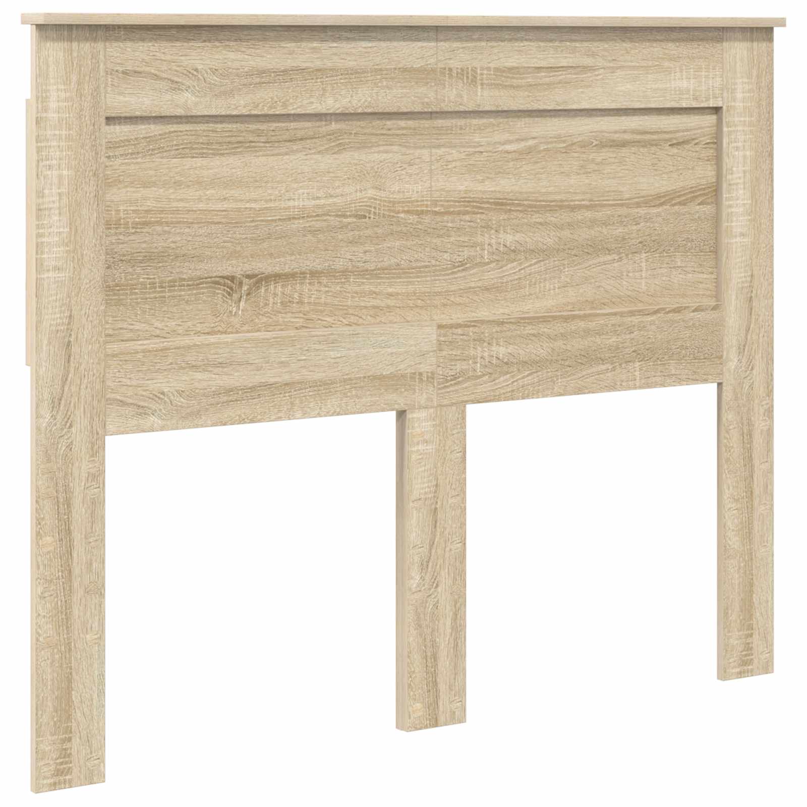 Headboard with Headboard Sonoma Oak 135 cm Engineered Wood