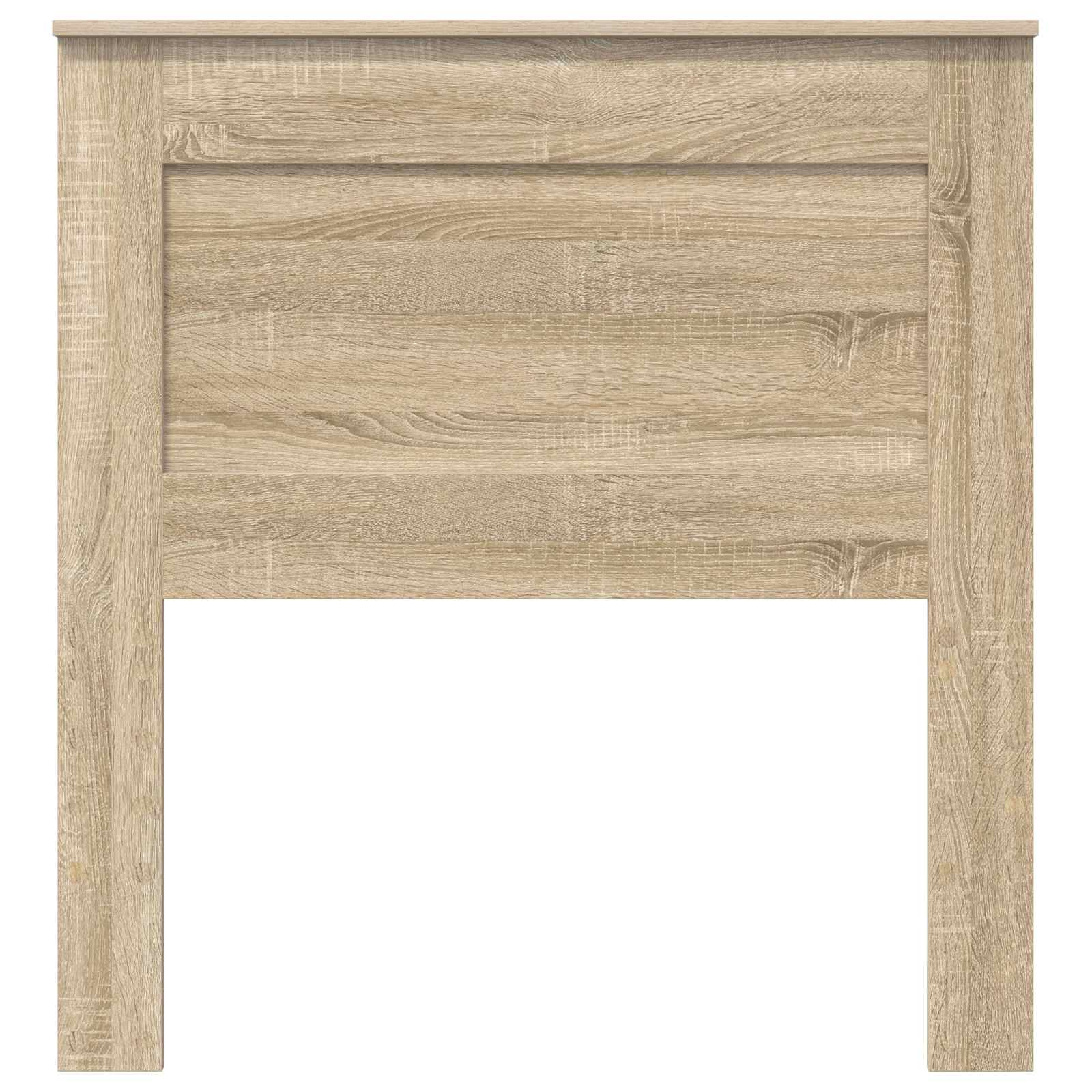 Headboard Sonoma Oak Engineered Wood