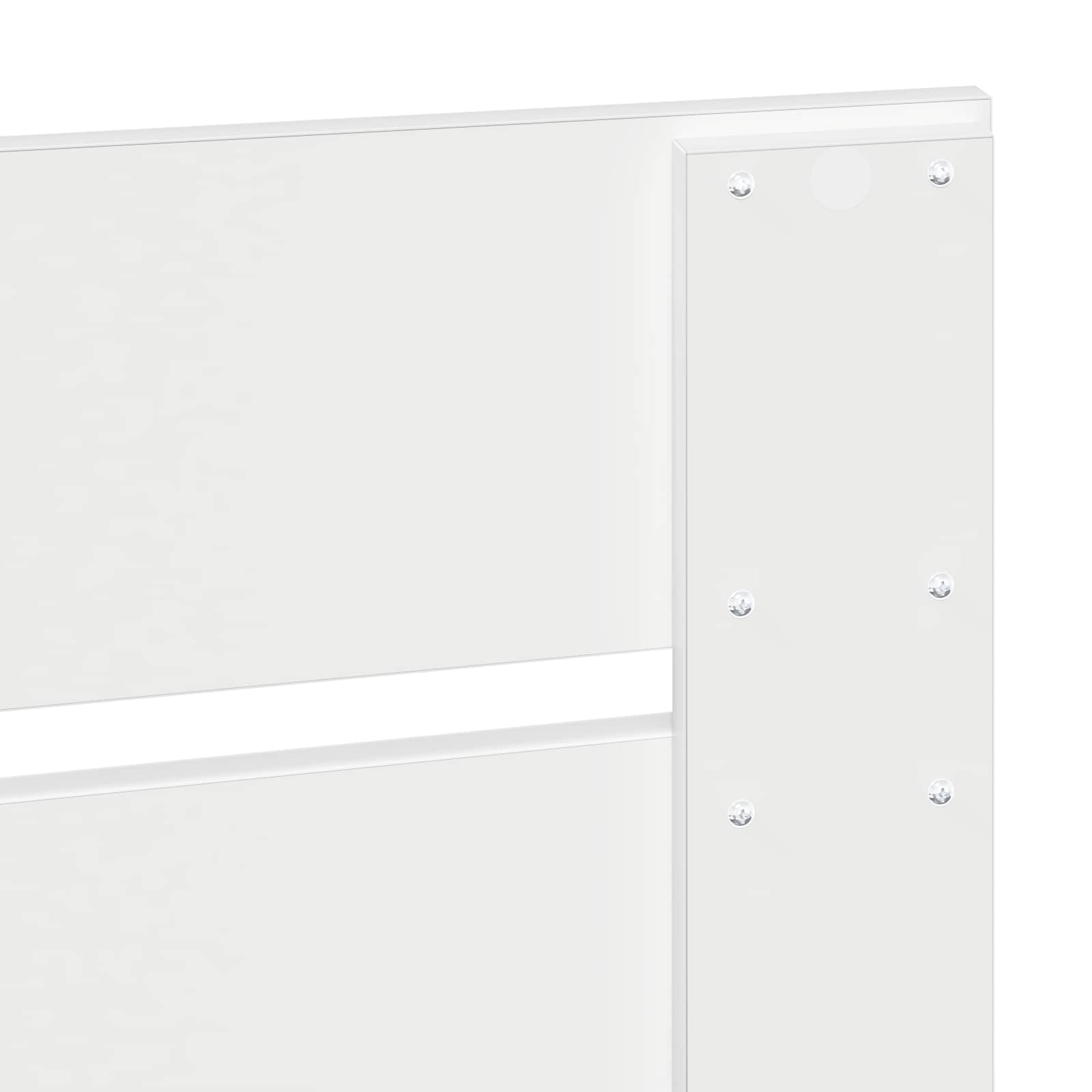 Headboard White Engineered Wood