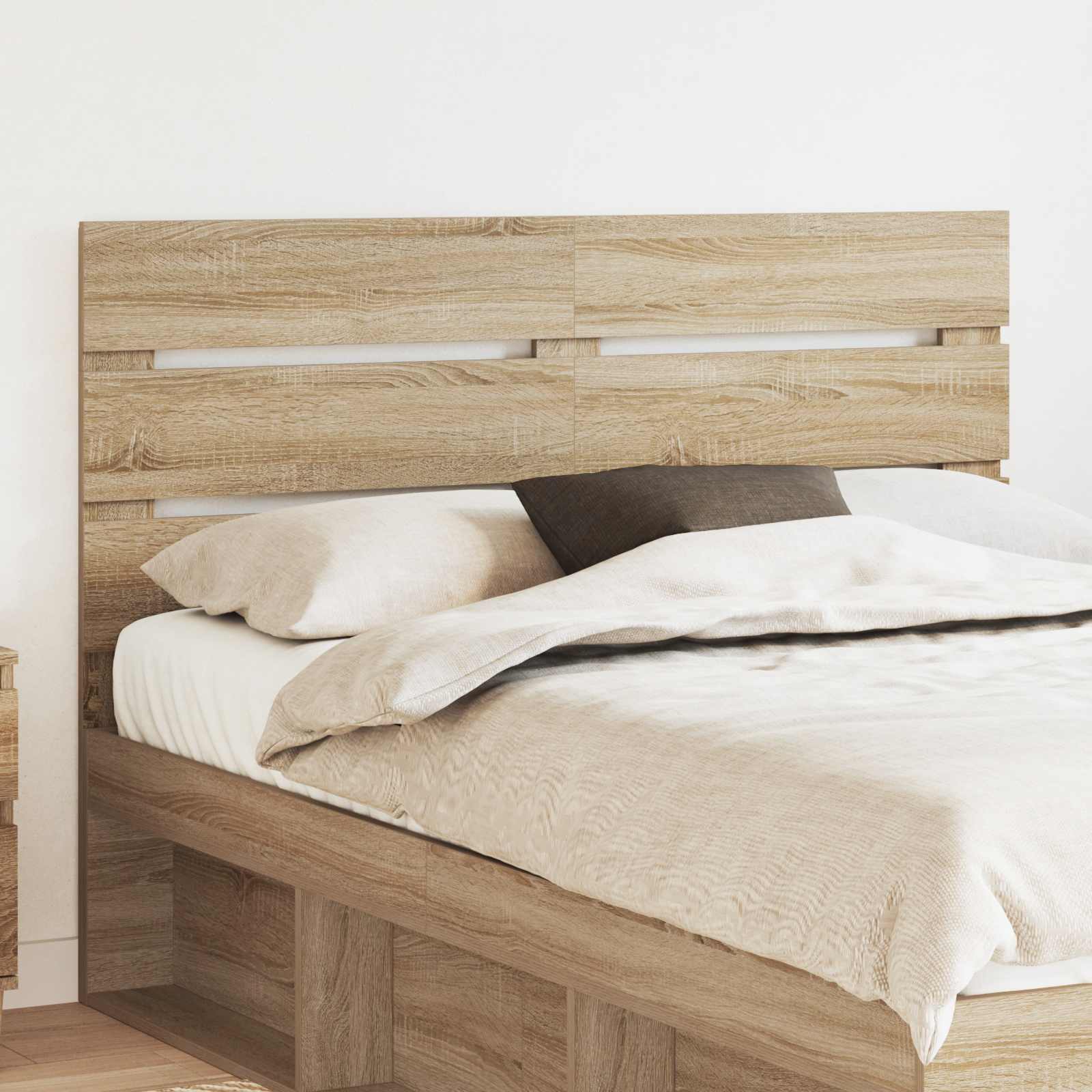 Headboard Sonoma Oak 150 cm Engineered Wood