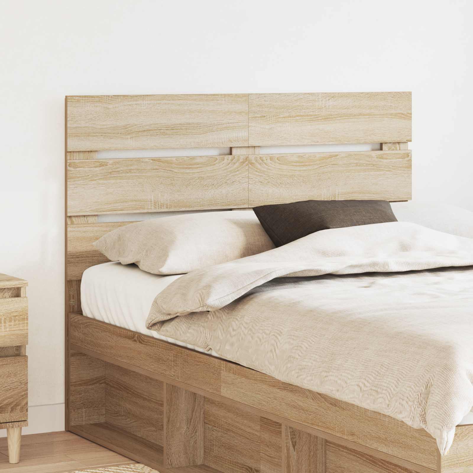 Headboard Sonoma Oak Engineered Wood