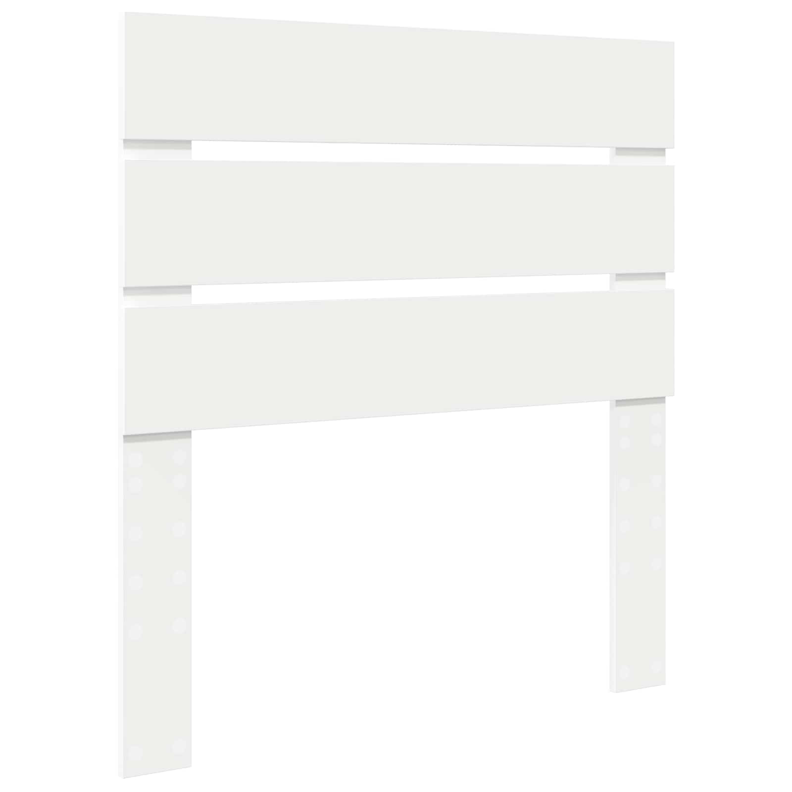 Headboard White Engineered Wood