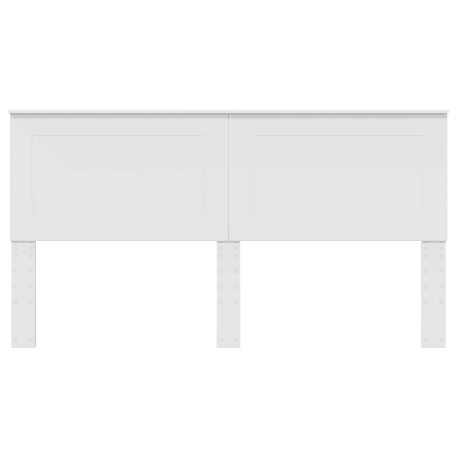 Headboard White Engineered Wood