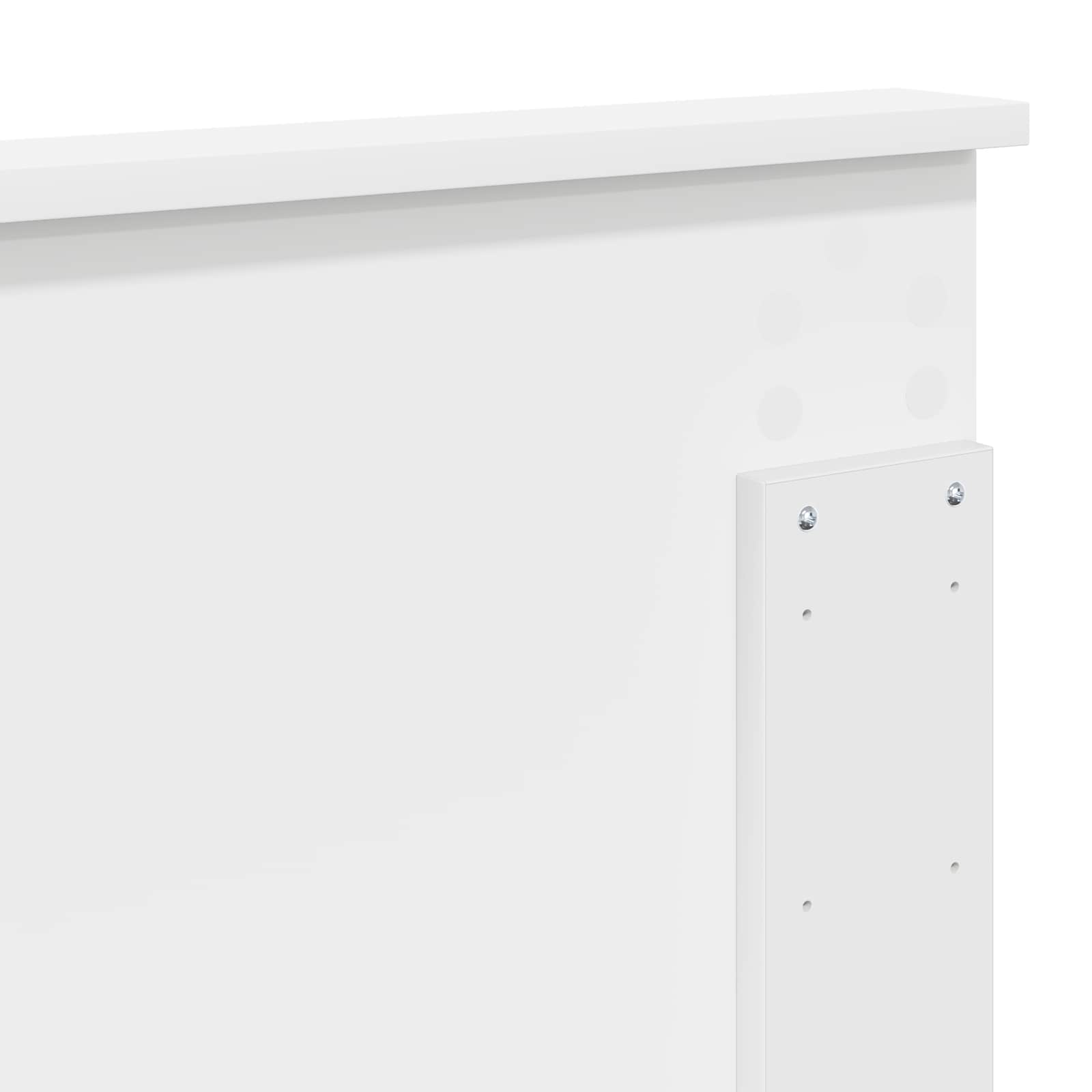 Headboard White 100 cm Engineered Wood